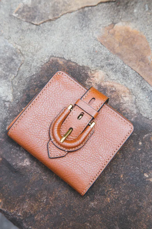 Harwell Small Tab Bifold Wallet, Medium Brown | Fossil made by Fossil