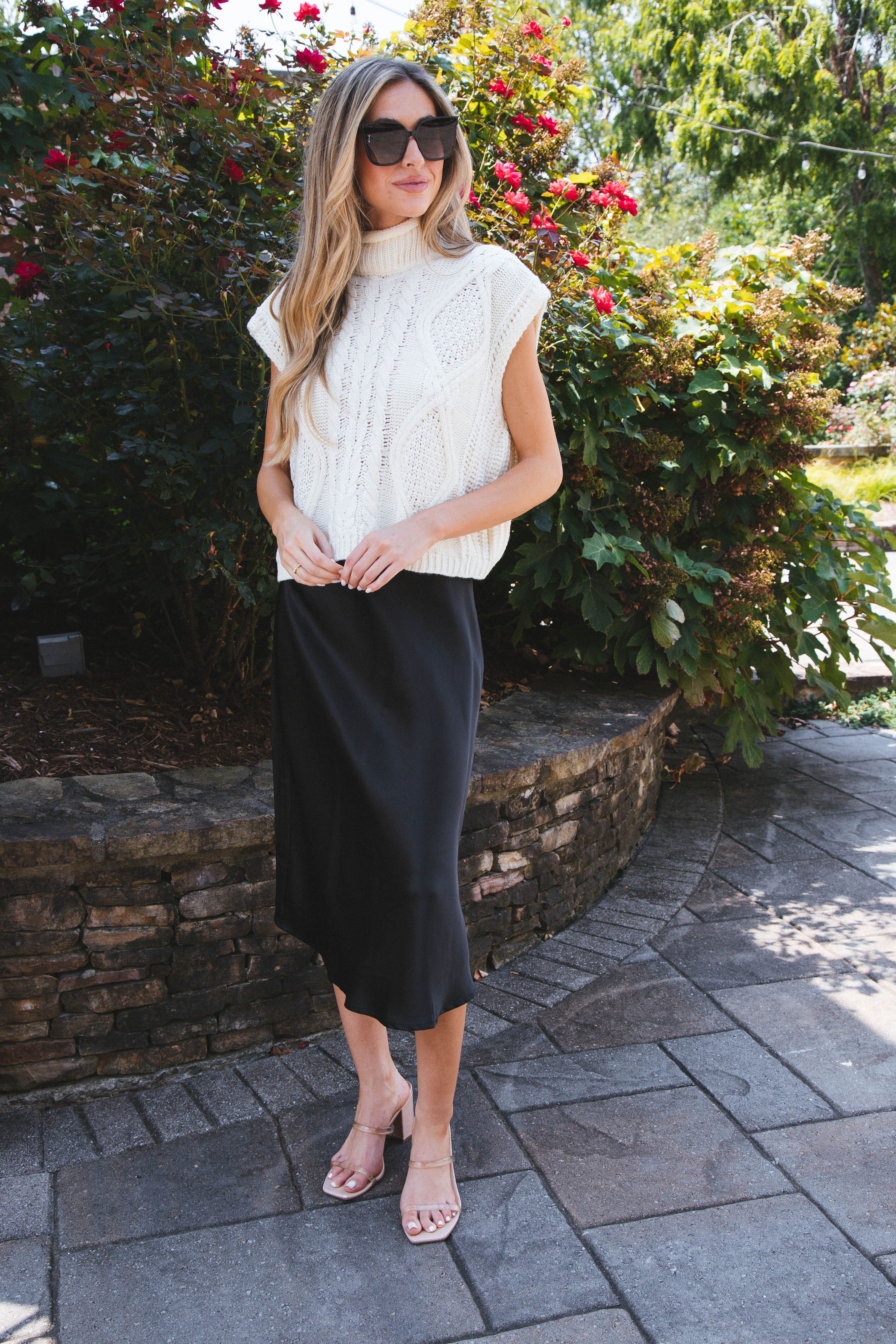 Unmatched Cable Knit Sleeveless Sweater, Cream sold by North & Main Clothing Company product image thumbnail 42