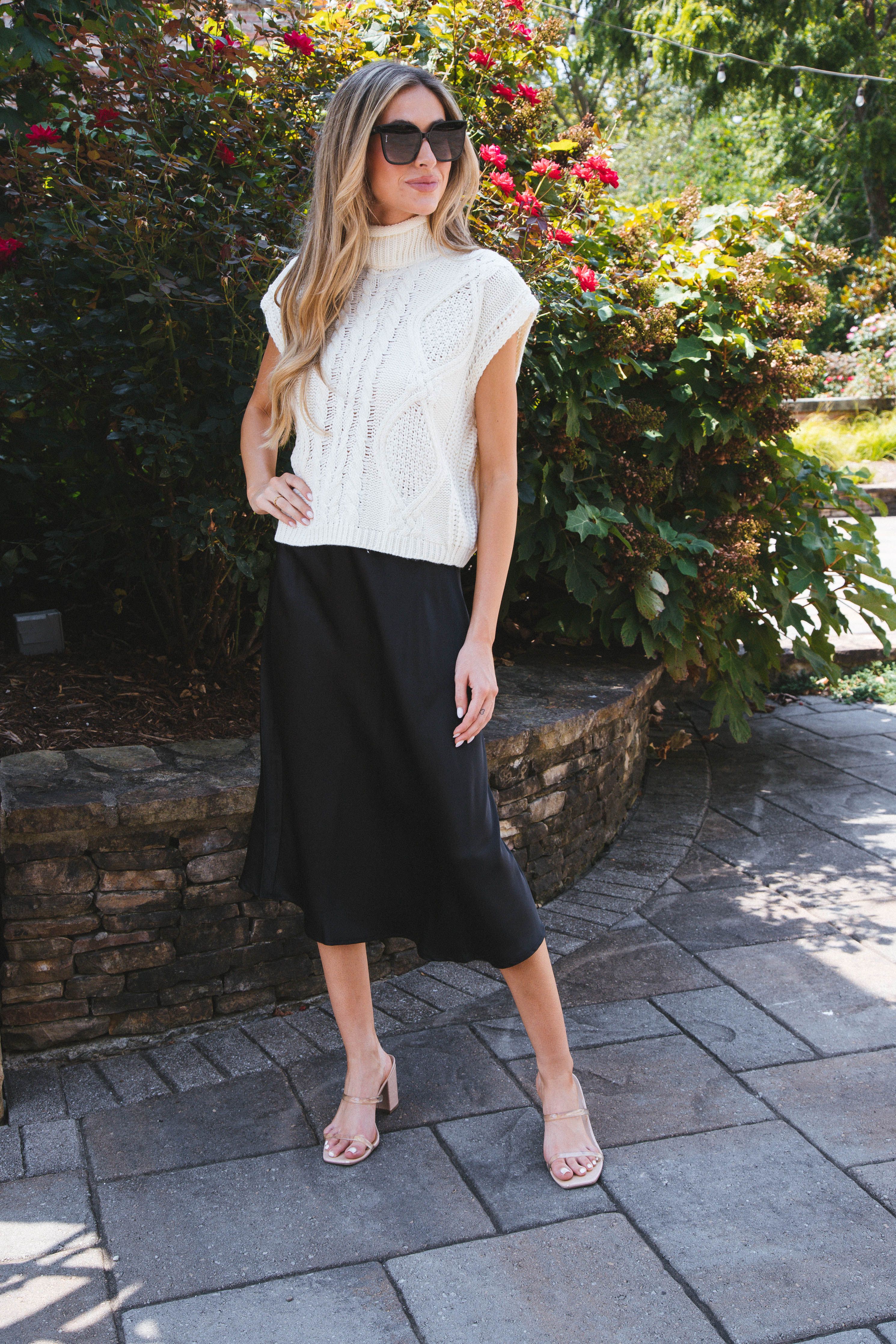 Unmatched Cable Knit Sleeveless Sweater, Cream sold by North & Main Clothing Company product image thumbnail 41