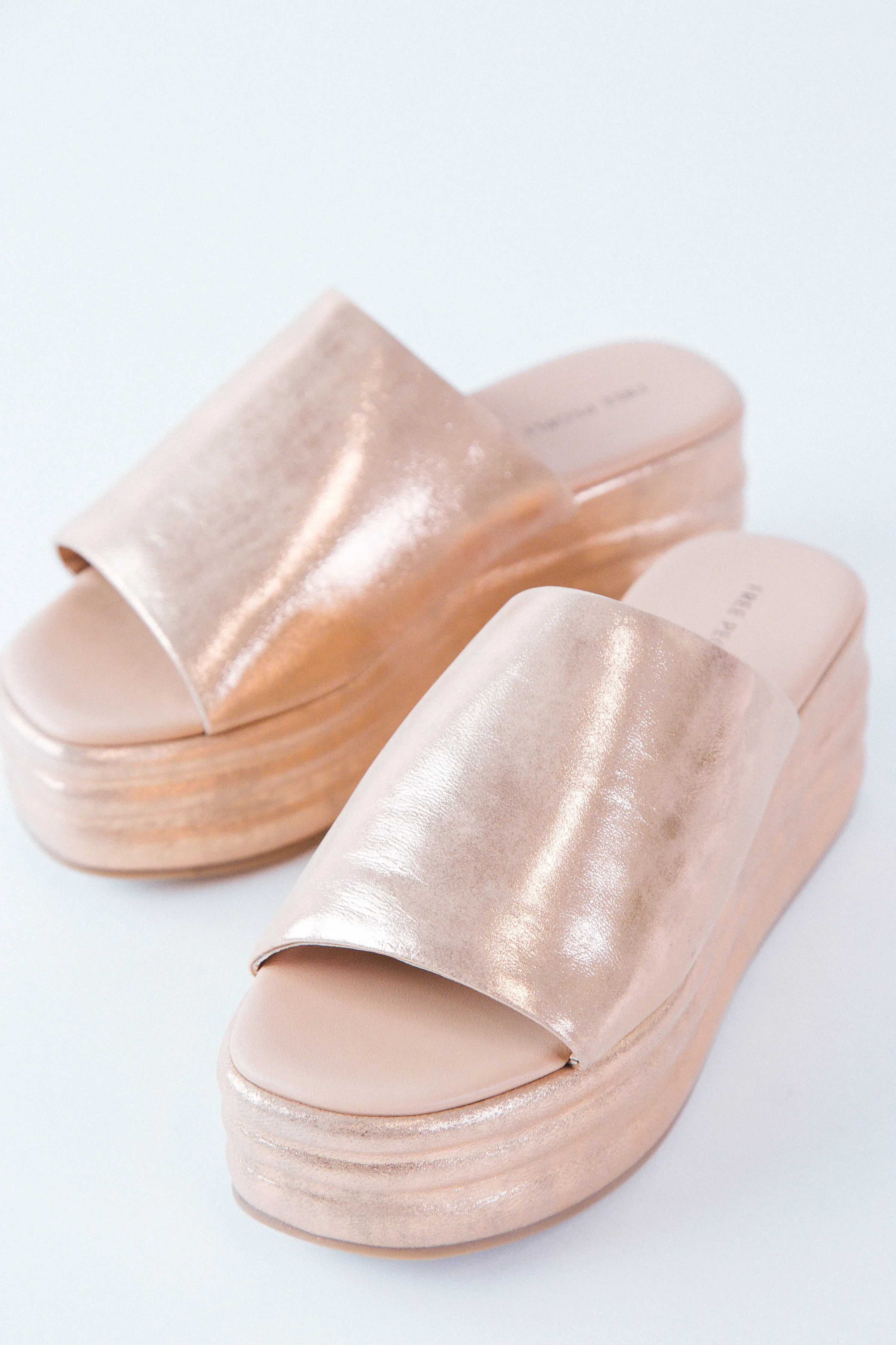 Harbor Platform Sandal, Rose Gold | Free People sold by North & Main Clothing Company product image thumbnail 3