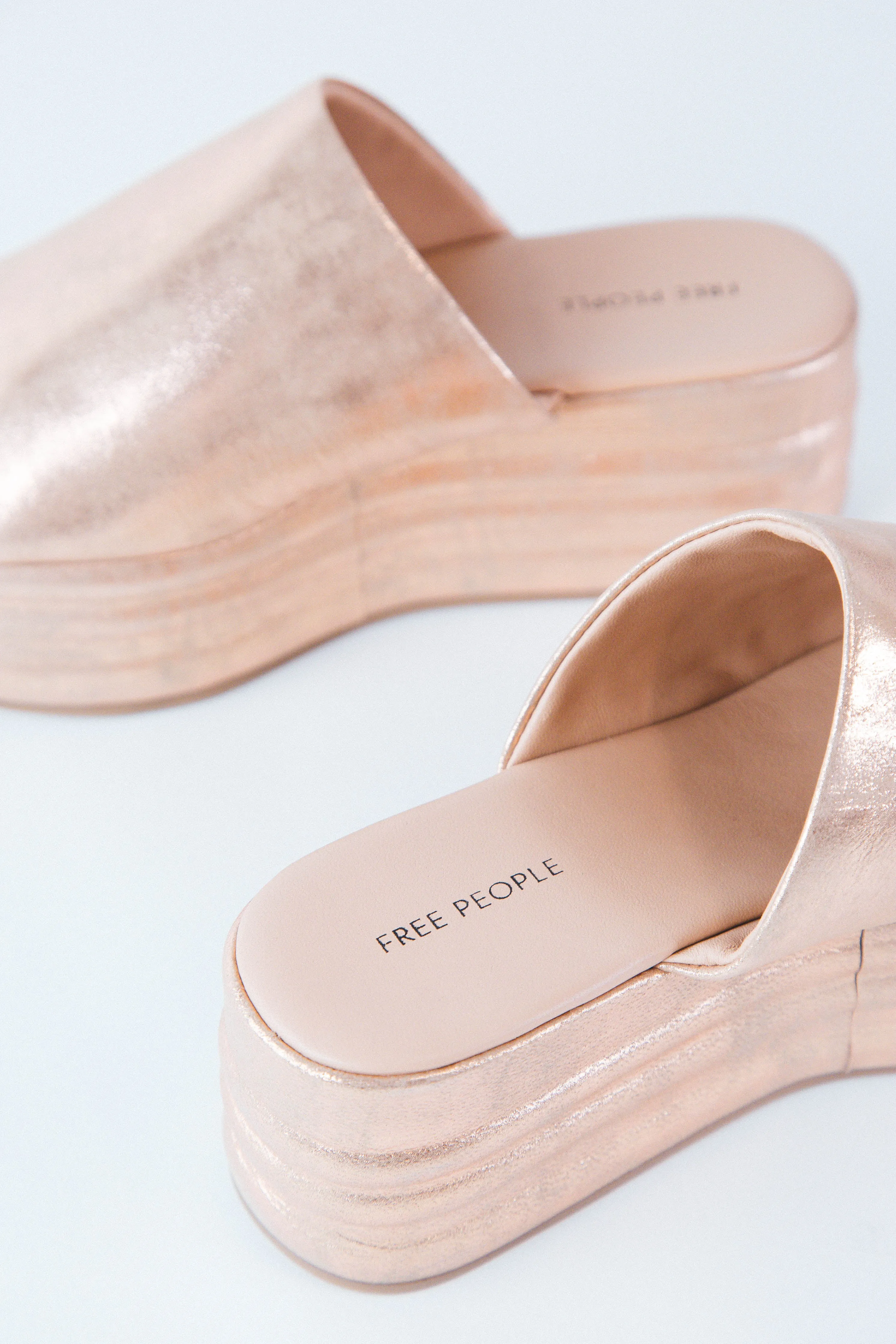 Harbor Platform Sandal, Rose Gold | Free People sold by North & Main Clothing Company product image thumbnail 2