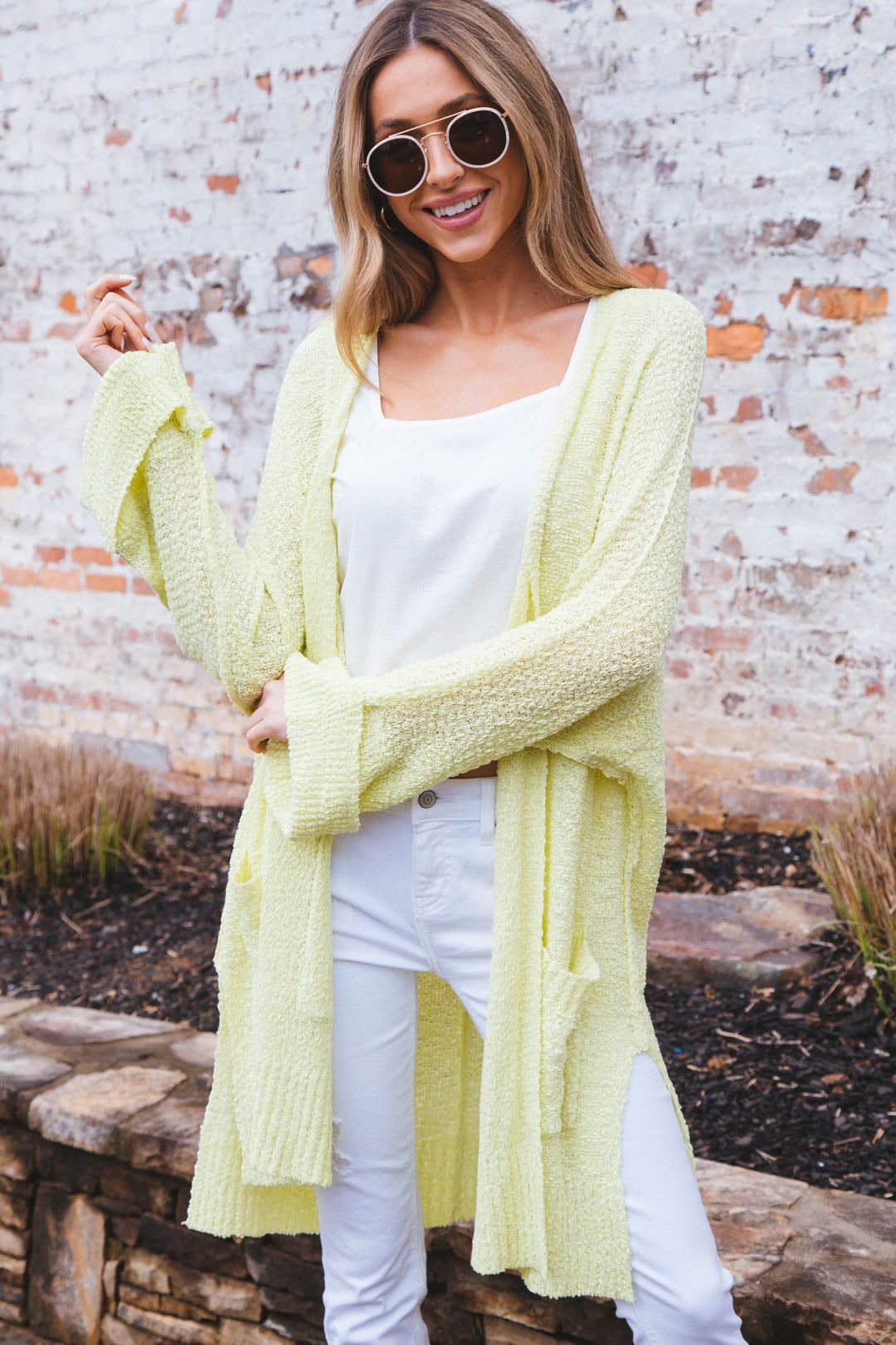 All Aboard Polarized Sunglasses, Pearl/Brown | I-SEA sold by North & Main Clothing Company product image thumbnail 2