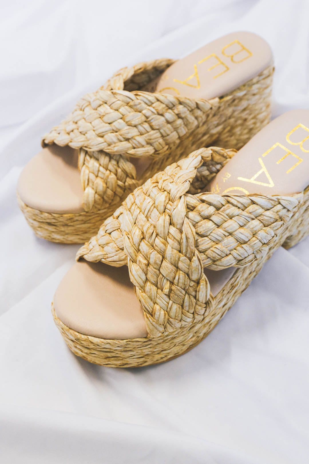 Reflection Raffia Sandal, Natural | Beach by Matisse sold by North & Main Clothing Company product image thumbnail 4