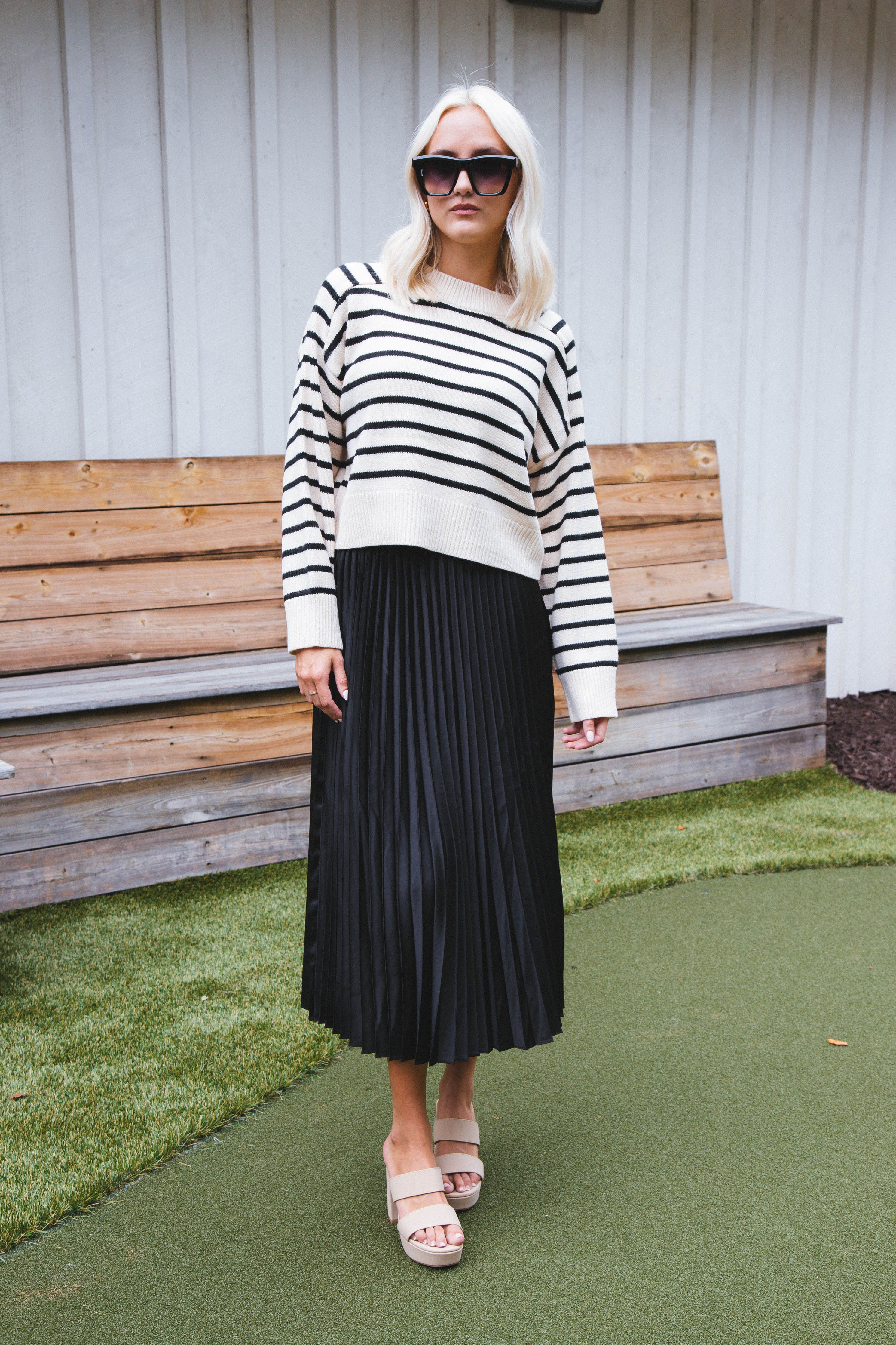 Heart And Soul Knit Sweater, Nat Black sold by North & Main Clothing Company product image thumbnail 2