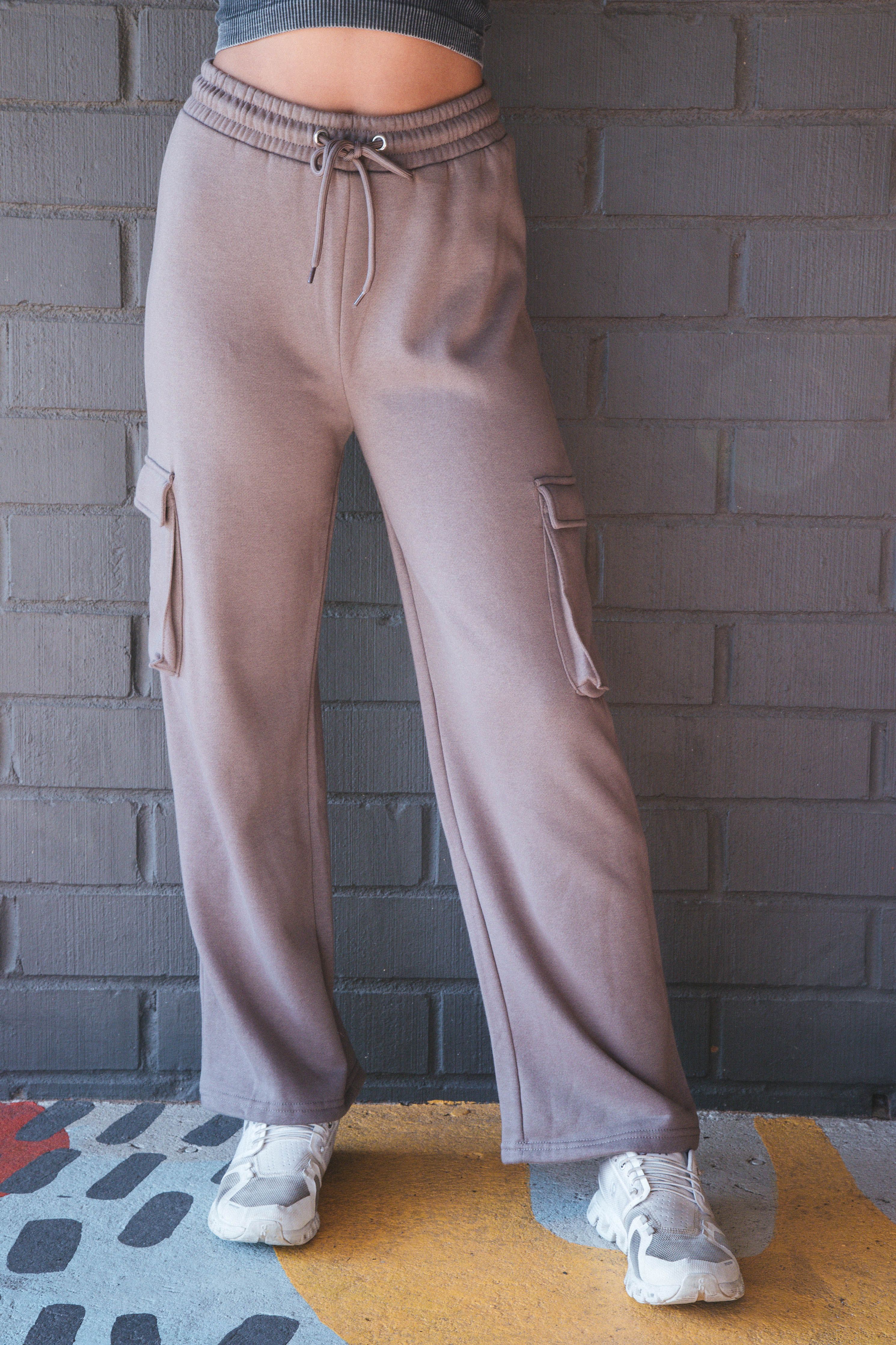 Felicity Cargo Straight Leg Pant, Fossil sold by North & Main Clothing Company product image thumbnail 4