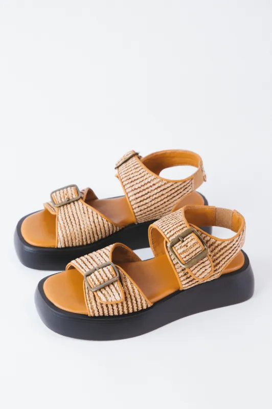 Mandi Weave Sandal, Natural | Free People made by North & Main Clothing Company