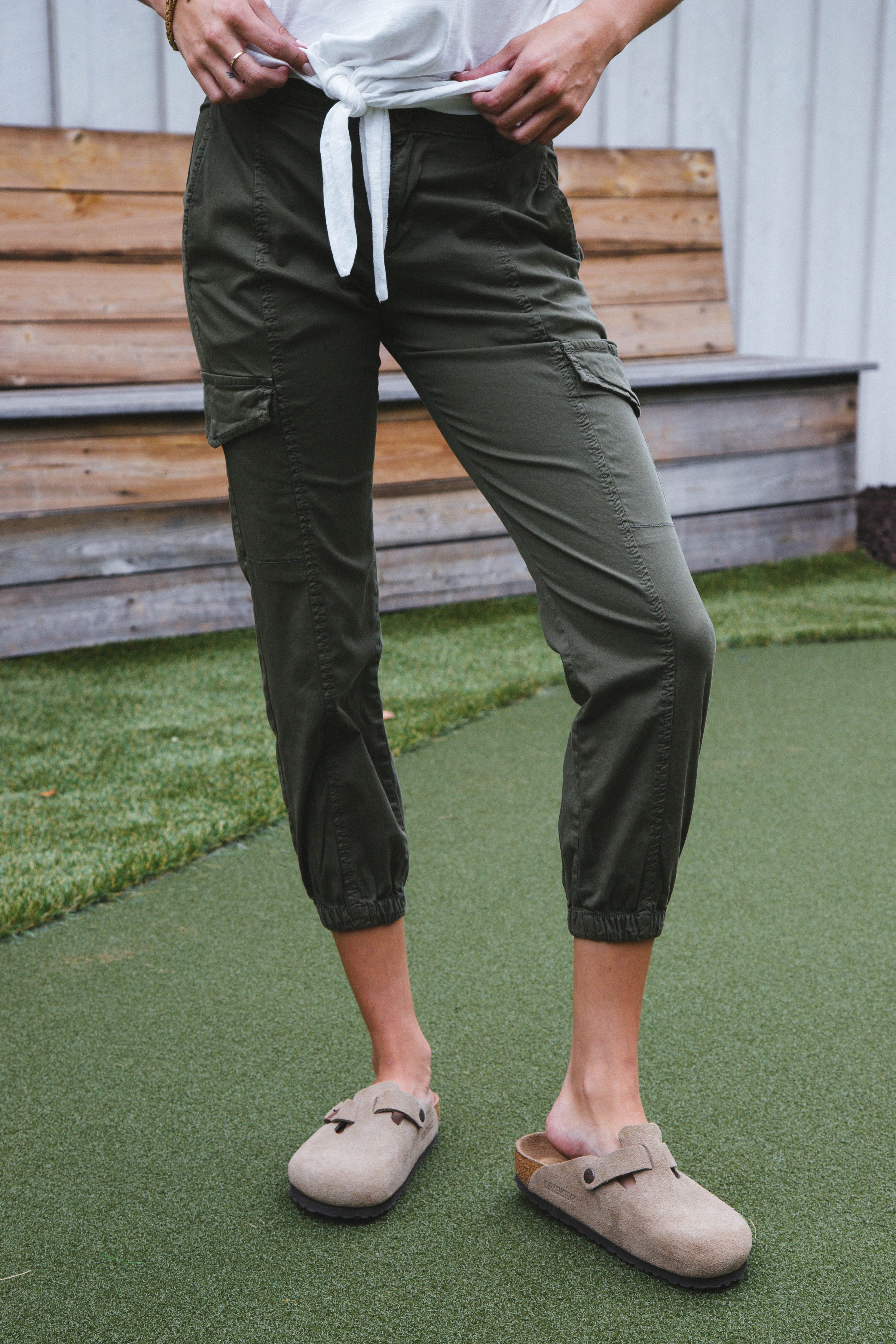 Rebel Cargo Pants, Hiker Green | Sanctuary sold by North & Main Clothing Company product image thumbnail 3
