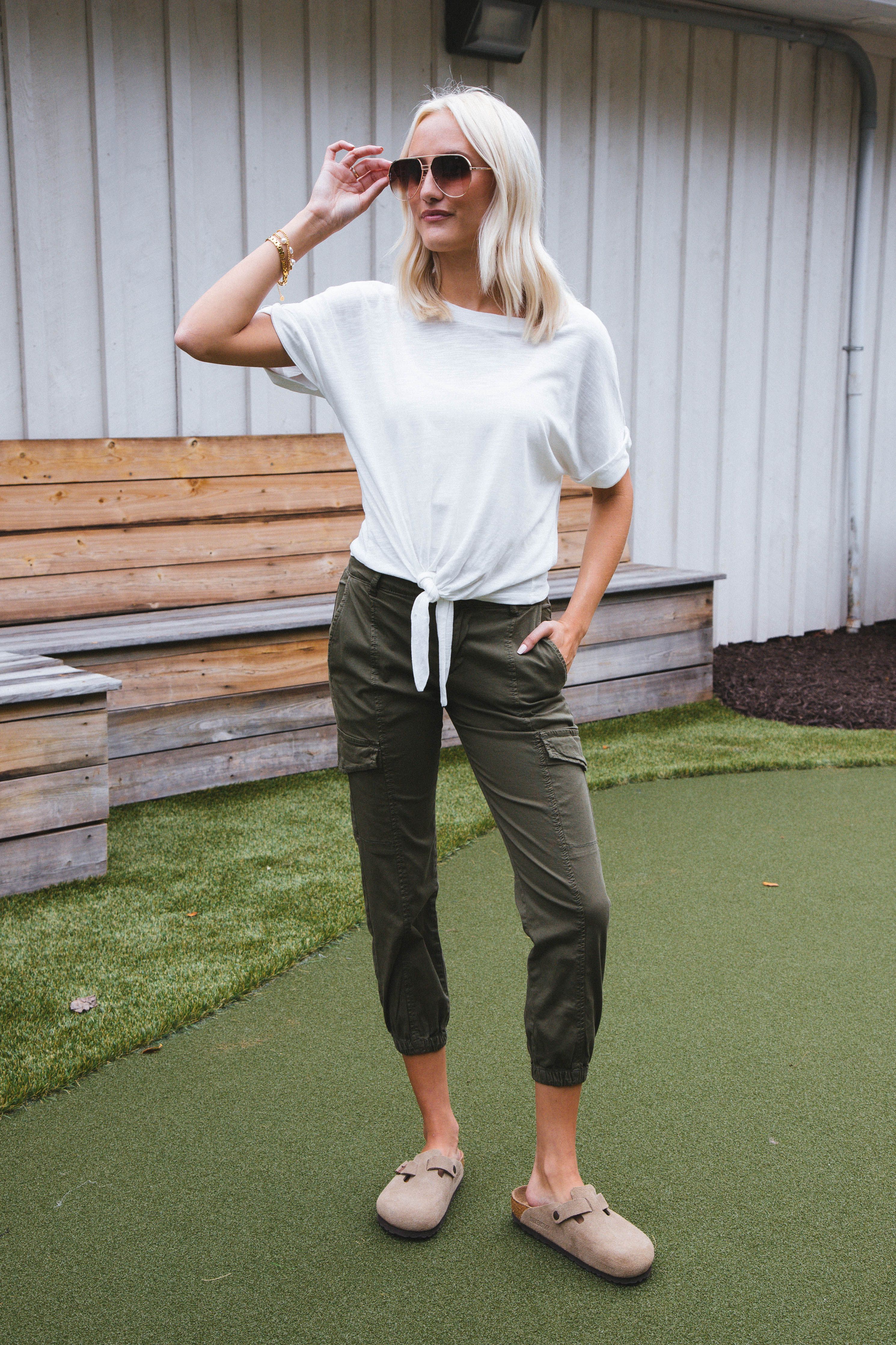 Rebel Cargo Pants, Hiker Green | Sanctuary sold by North & Main Clothing Company product image thumbnail 5