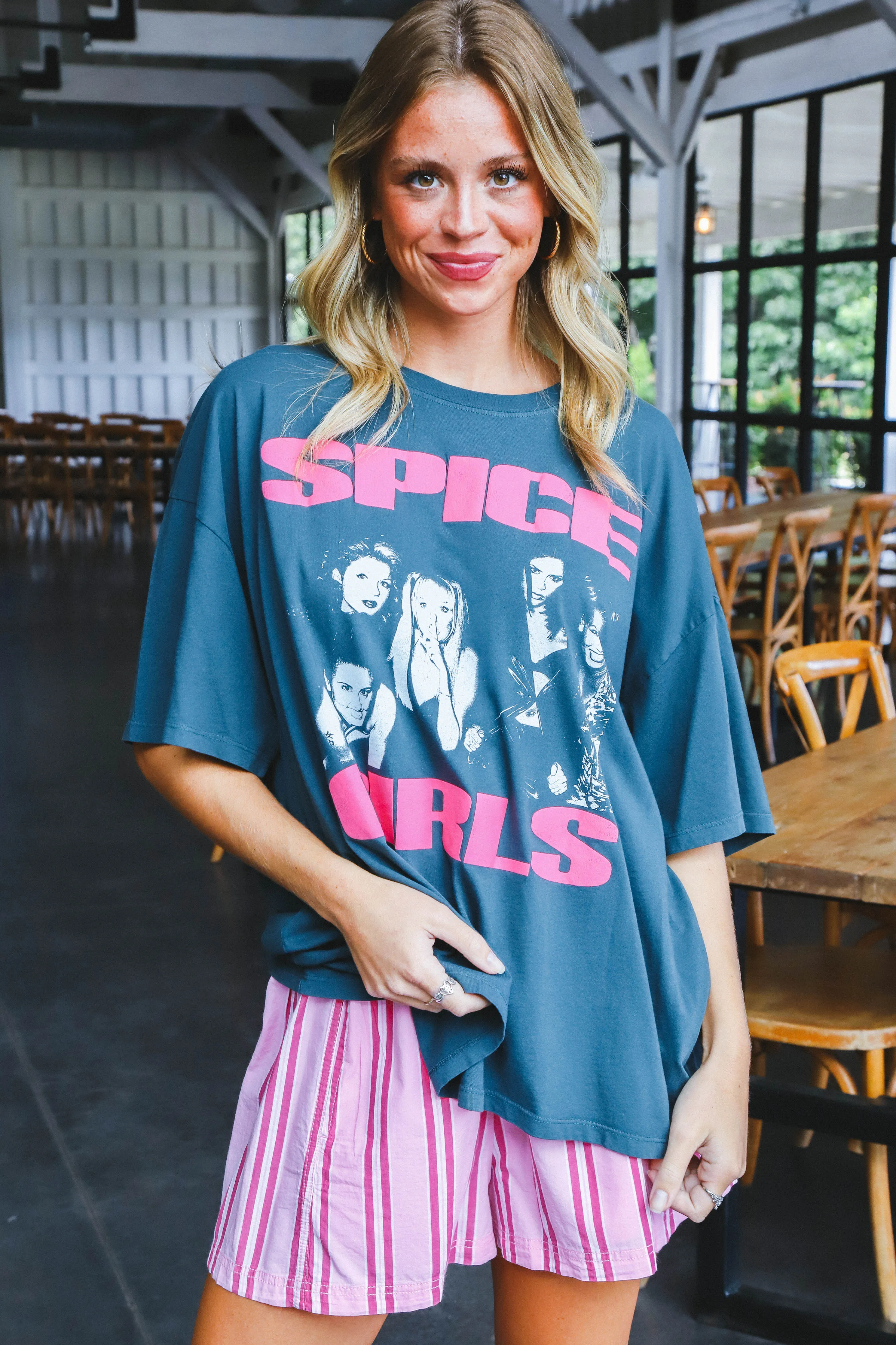Spice Girls Photo Tee, Vintage Black | Daydreamer sold by North & Main Clothing Company