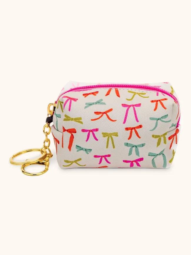 Put A Bow On It Key Chain Pouch sold by North & Main Clothing Company