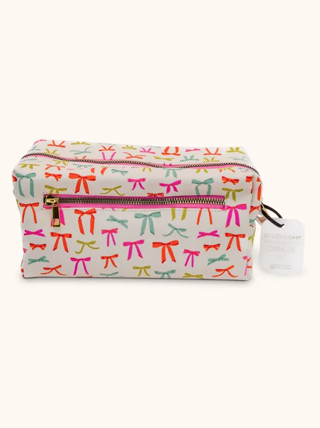 Put A Bow On It Loaf Cosmetic Pouch sold by North & Main Clothing Company product image thumbnail 2