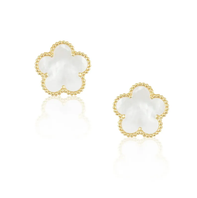 Adeline Clover Earrings | Sahira Jewelry sold by North & Main Clothing Company