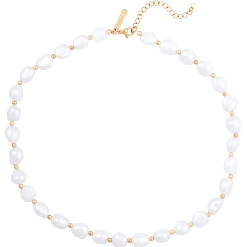Hallie Pearl Necklace | Sahira Jewelry sold by North & Main Clothing Company