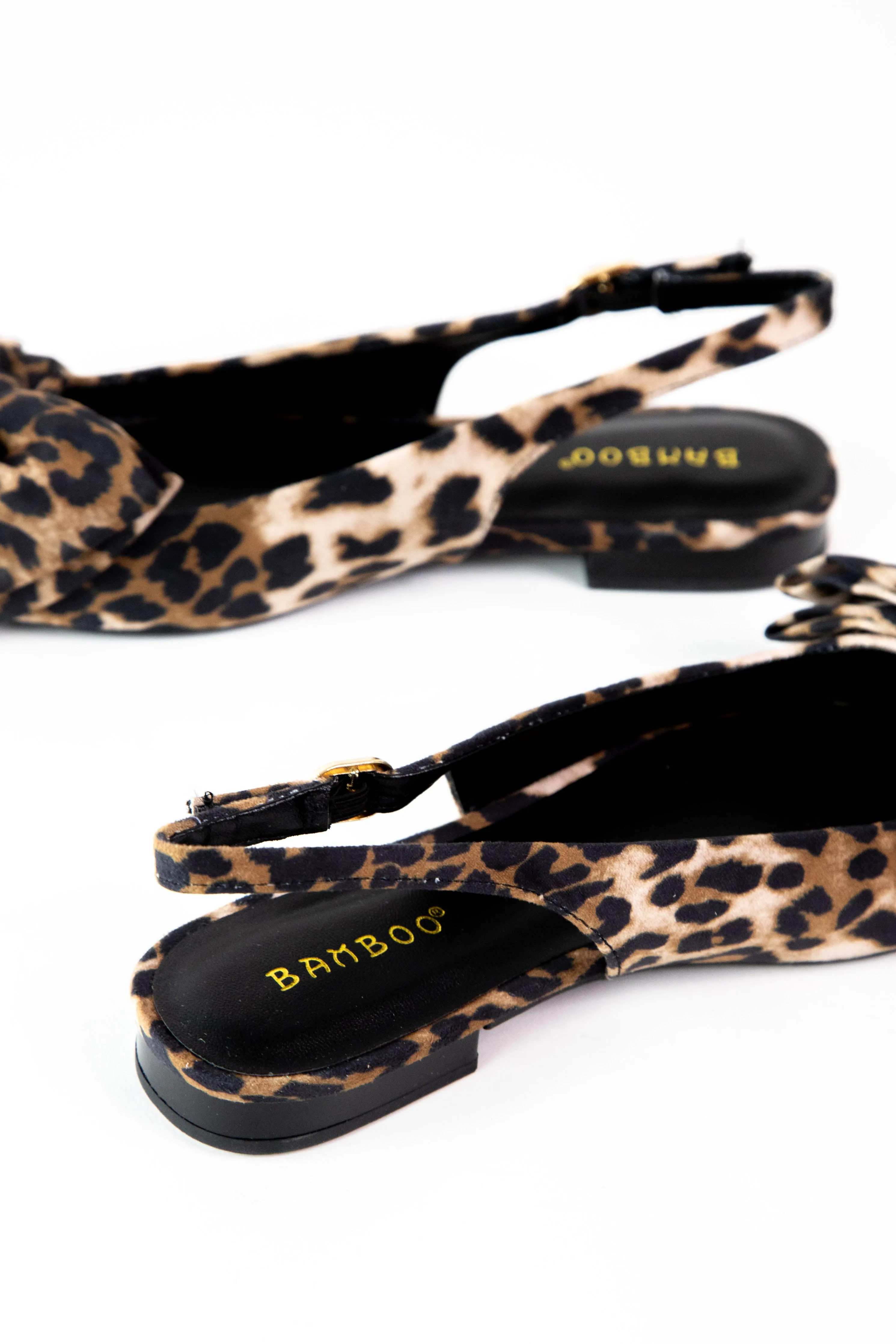 Visor Slingback Flat, Leopard sold by North & Main Clothing Company product image thumbnail 2