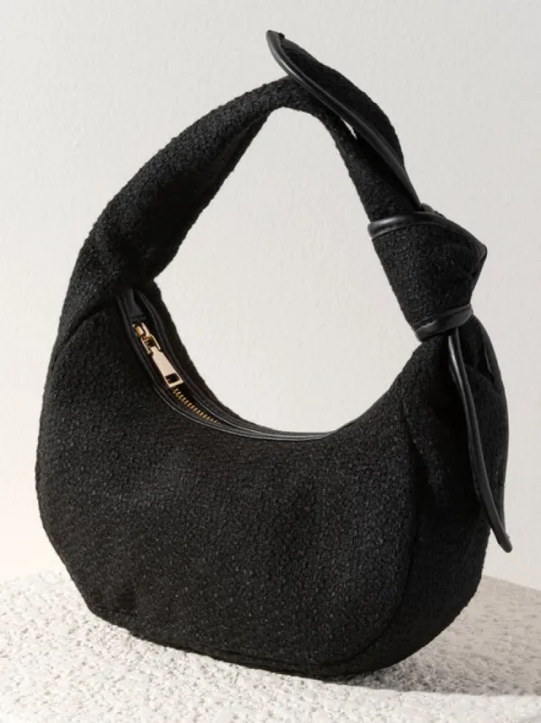 Billie Mini Hobo Bag, Black sold by North & Main Clothing Company