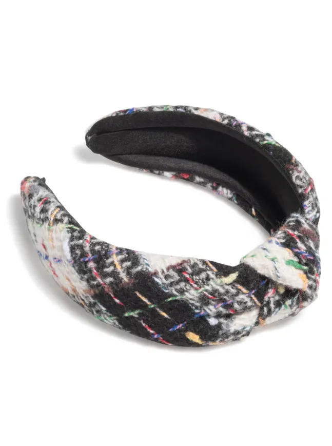 Boucle Knotted Headband, Black sold by North & Main Clothing Company