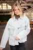 Kimora Multi Pocket Denim Jacket, Light Wash sold by North & Main Clothing Company