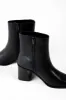 Chukar Dress Bootie, Black PU sold by North & Main Clothing Company