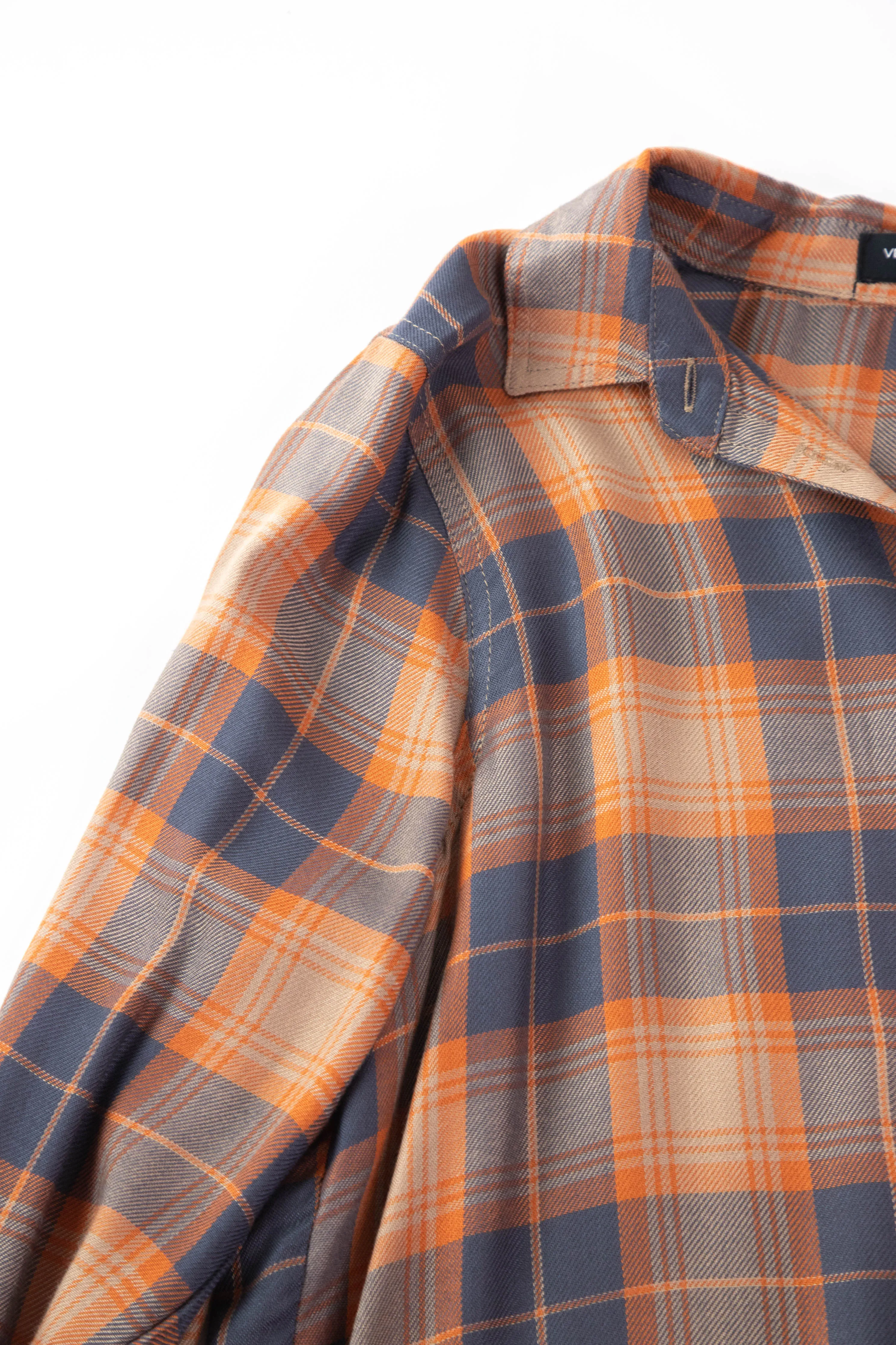 Bennett Plaid Shirt, Copper Grey | Velvet Heart sold by North & Main Clothing Company product image thumbnail 2
