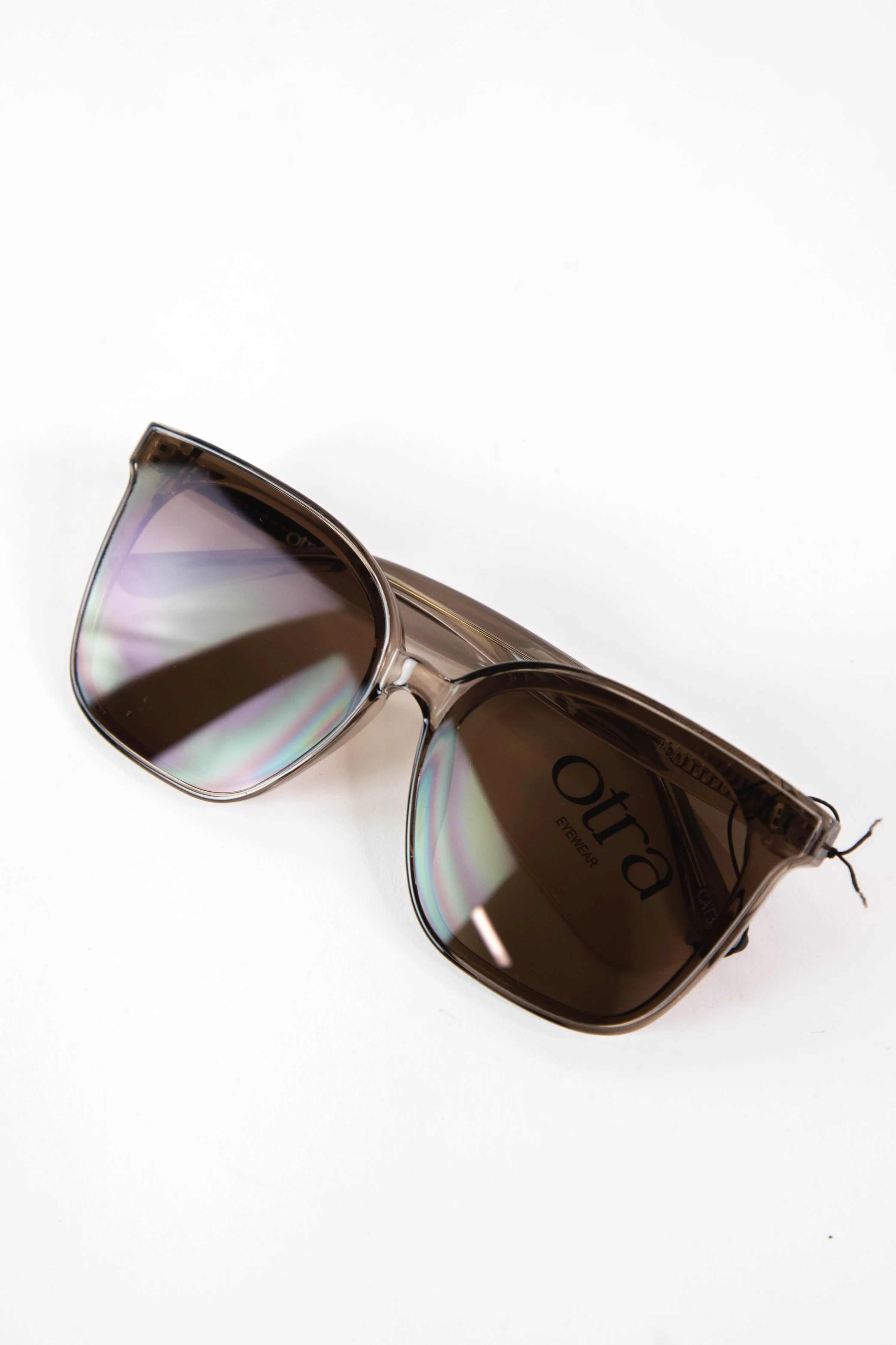 Betty, Transparent Olive/Brown | Otra sold by North & Main Clothing Company