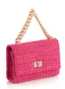 Billie Mini Tweed Handbag, Pink sold by North & Main Clothing Company