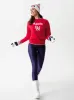 Apres Ski Graphic Sweatshirt, Red sold by North & Main Clothing Company