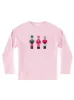 Nutcracker Graphic Sweatshirt, Blush sold by North & Main Clothing Company