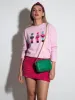 Nutcracker Graphic Sweatshirt, Blush sold by North & Main Clothing Company