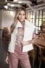 Amilia Faux Shearling Vest, Cream sold by North & Main Clothing Company