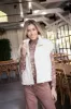 Amilia Faux Shearling Vest, Cream sold by North & Main Clothing Company