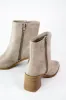 Chukar Dress Bootie, Taupe Suede sold by North & Main Clothing Company