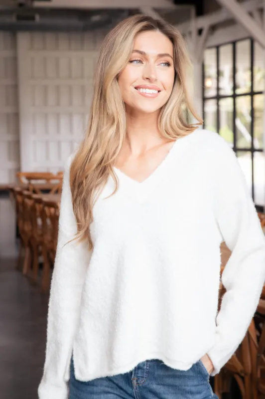 Early Sunset Sweater, Chalk | Sanctuary made by North & Main Clothing Company