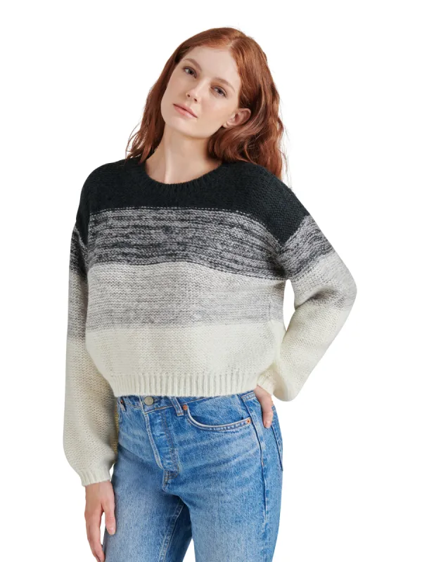 Colette Ombre Stripe Sweater, Multi | Steve Madden sold by North & Main Clothing Company