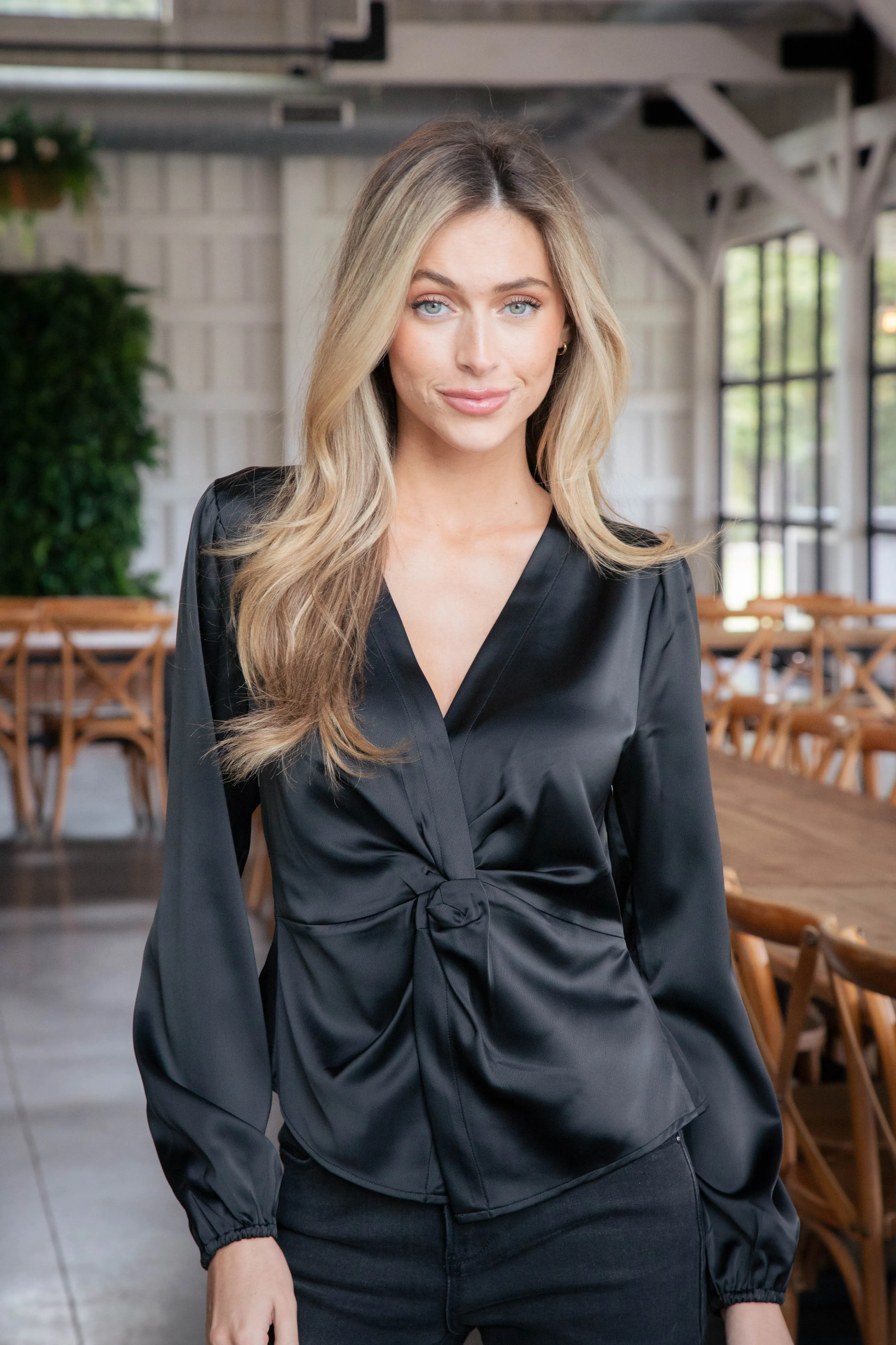 You're Mine Twist Front Top, Black | Sanctuary sold by North & Main Clothing Company product image thumbnail 3