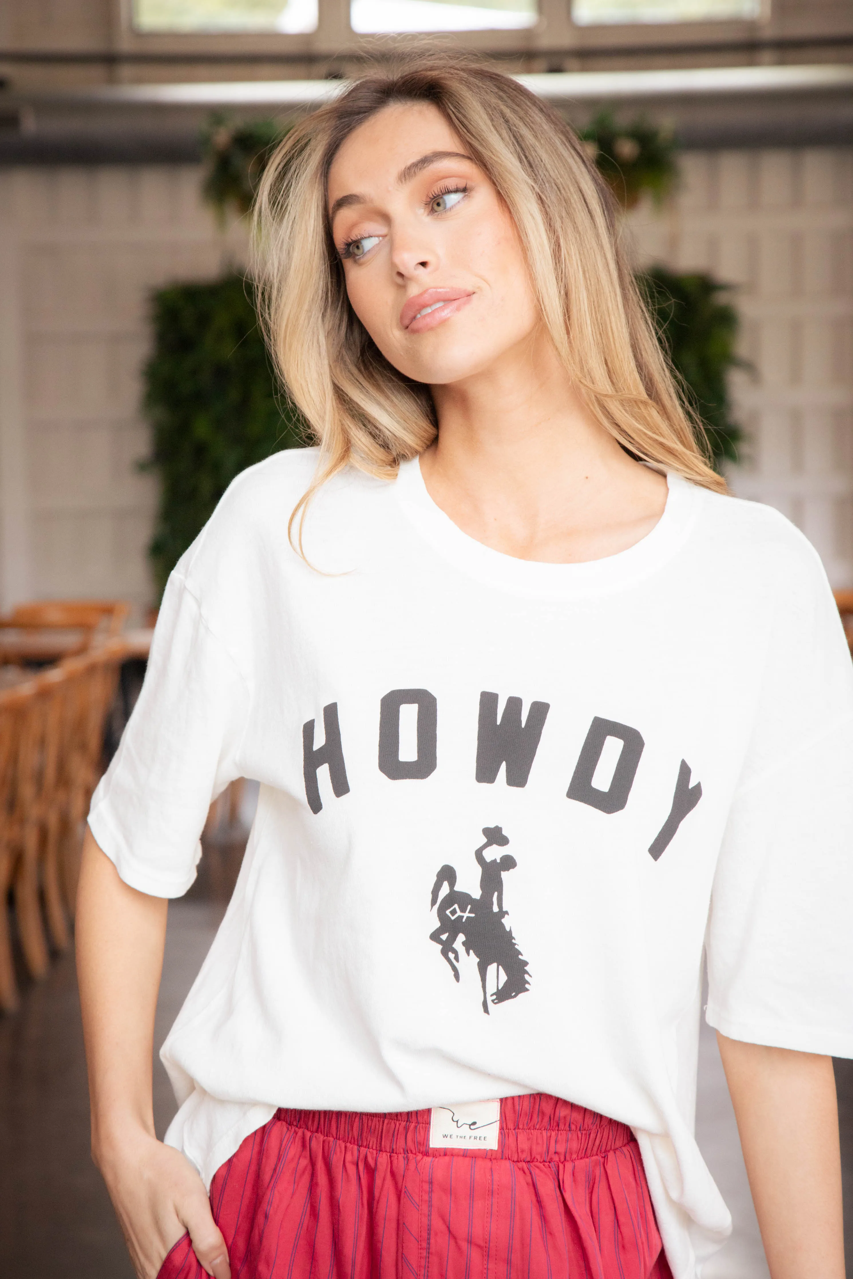 Howdy Social Tee, Sea Salt | Z Supply sold by North & Main Clothing Company product image thumbnail 3