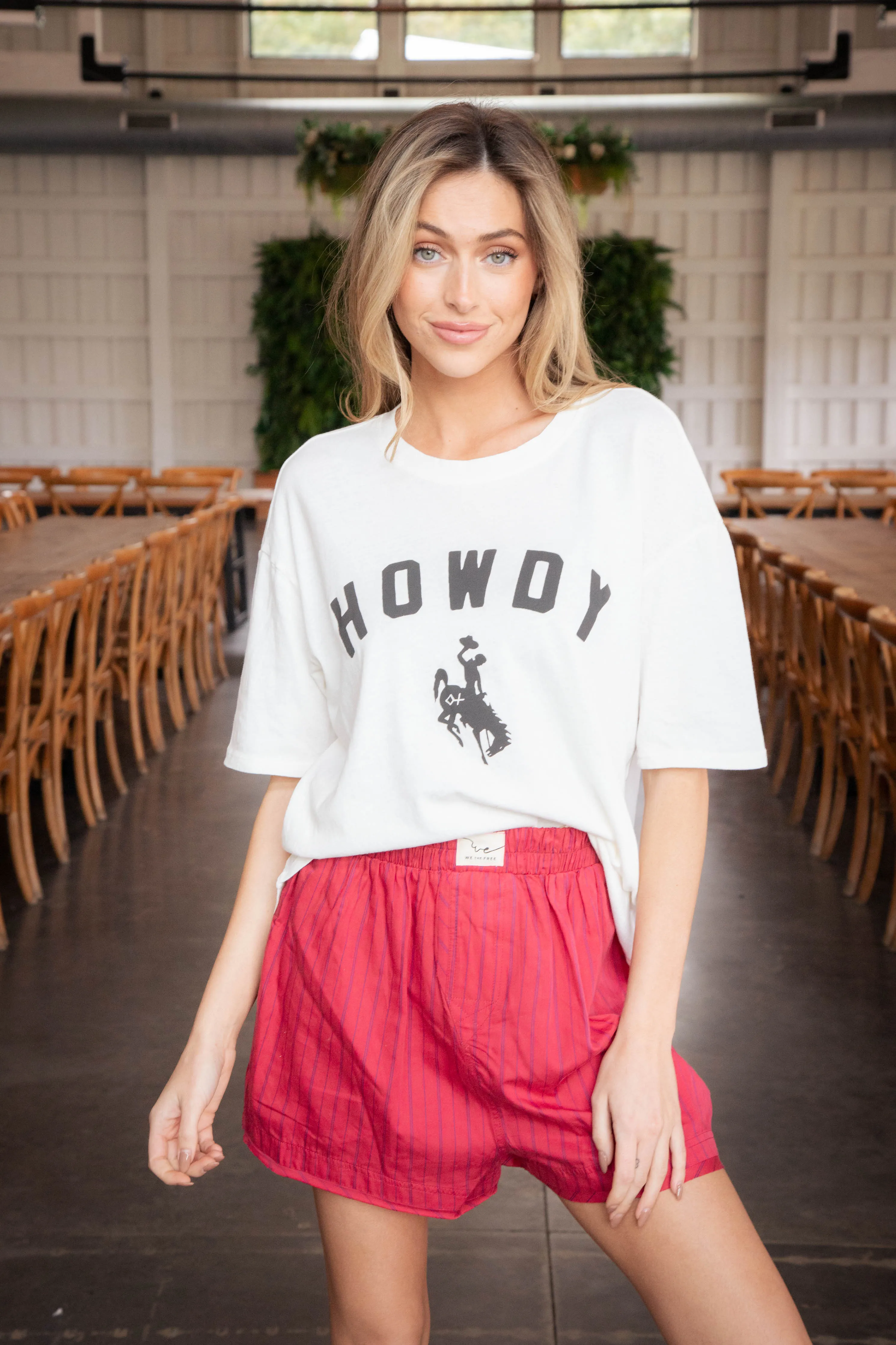 Howdy Social Tee, Sea Salt | Z Supply sold by North & Main Clothing Company product image thumbnail 2