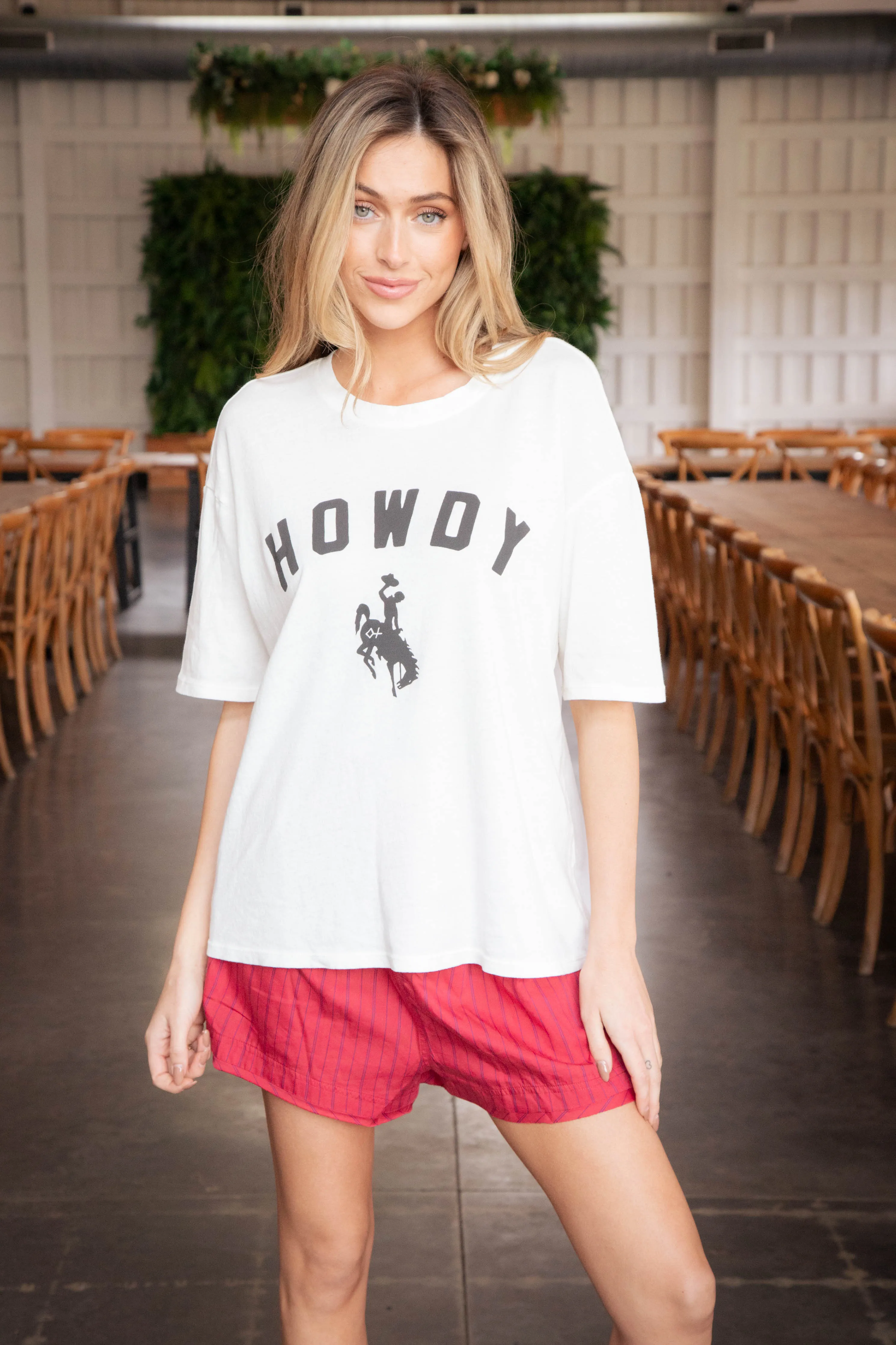 Howdy Social Tee, Sea Salt | Z Supply sold by North & Main Clothing Company product image thumbnail 4