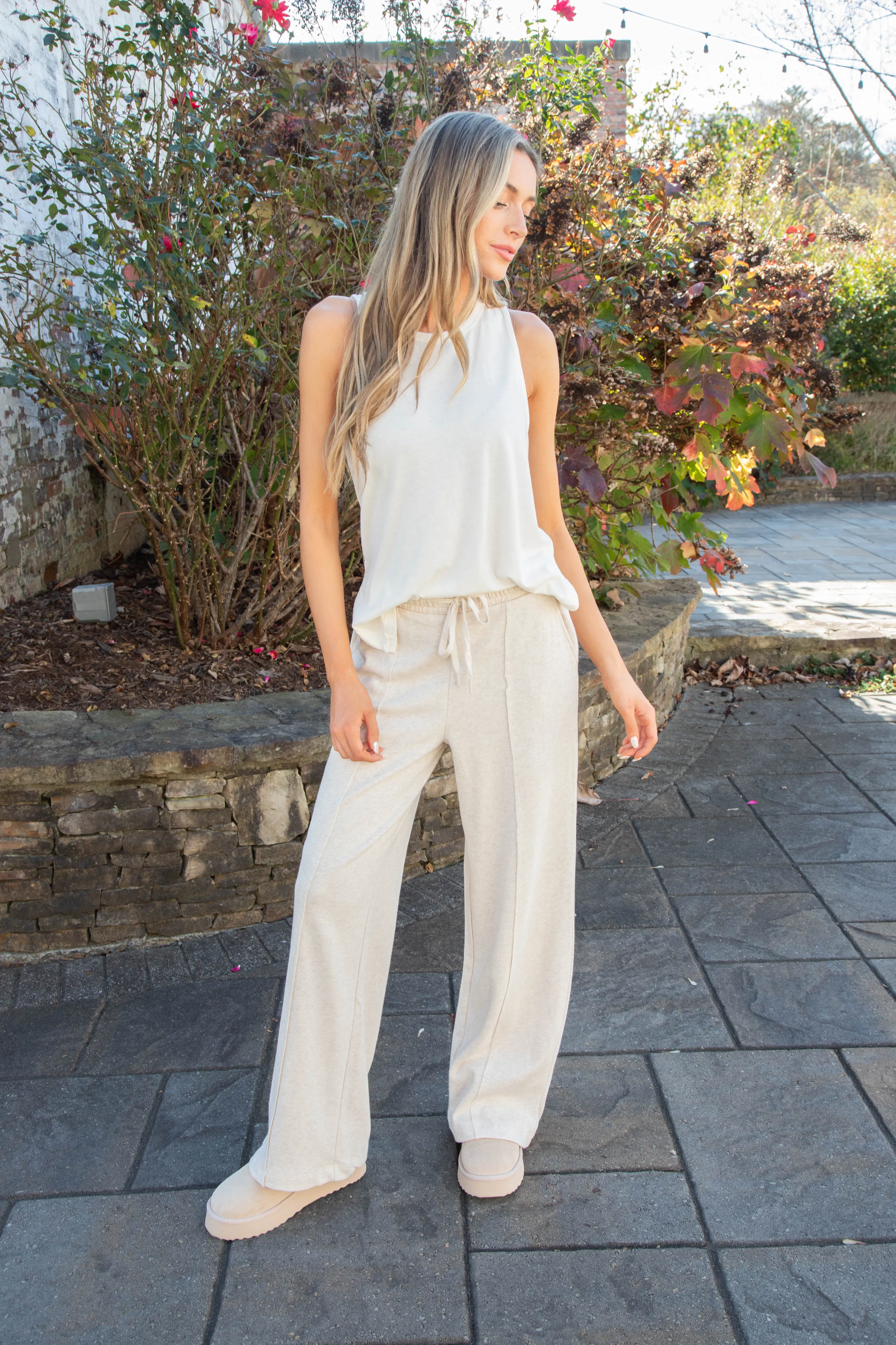 Cabin Sweatpants, Light Oatmeal Heather | Z Supply sold by North & Main Clothing Company product image thumbnail 2