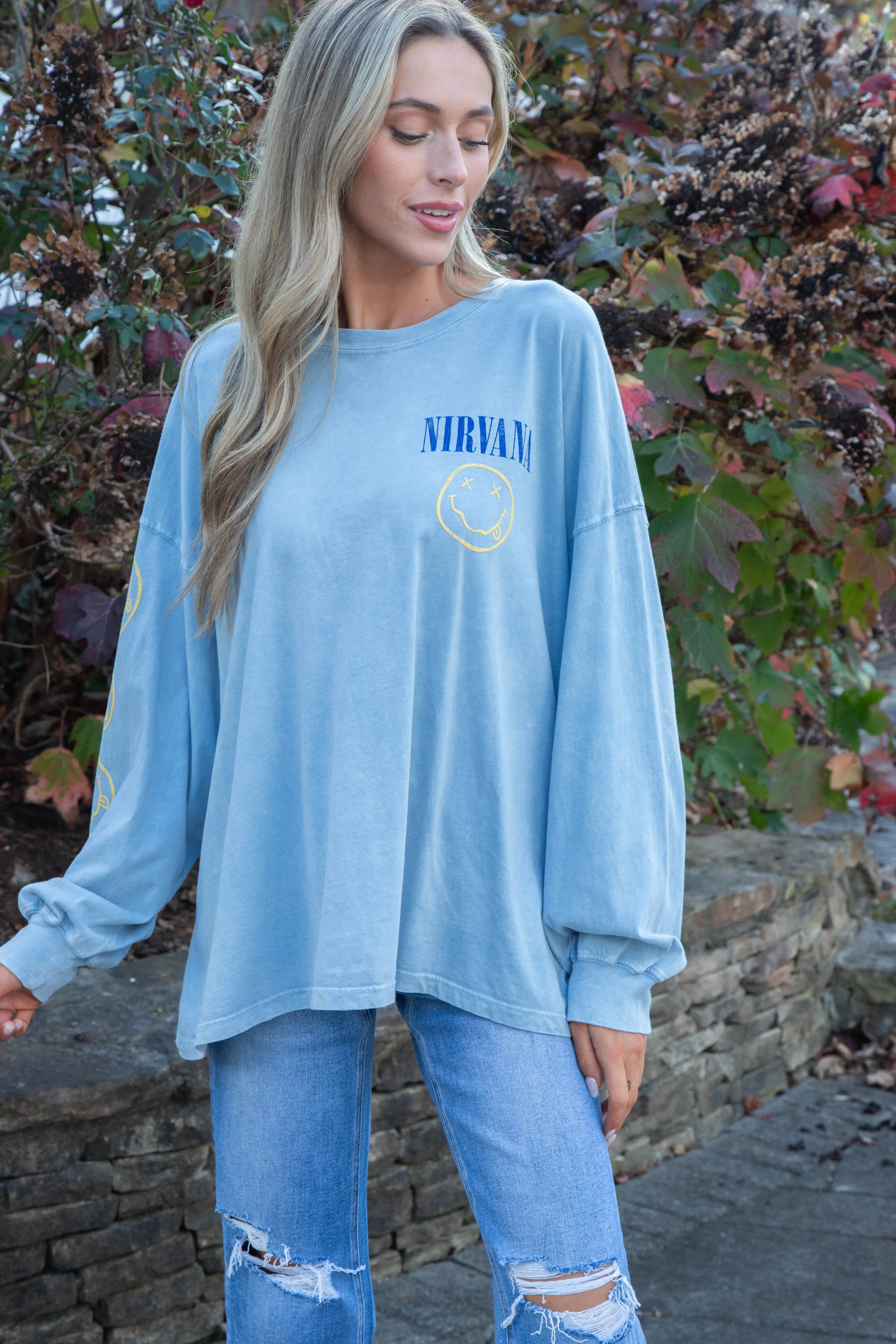 Nirvana 1993 Tour Tee, Power Acid Wash | Daydreamer sold by North & Main Clothing Company product image thumbnail 3