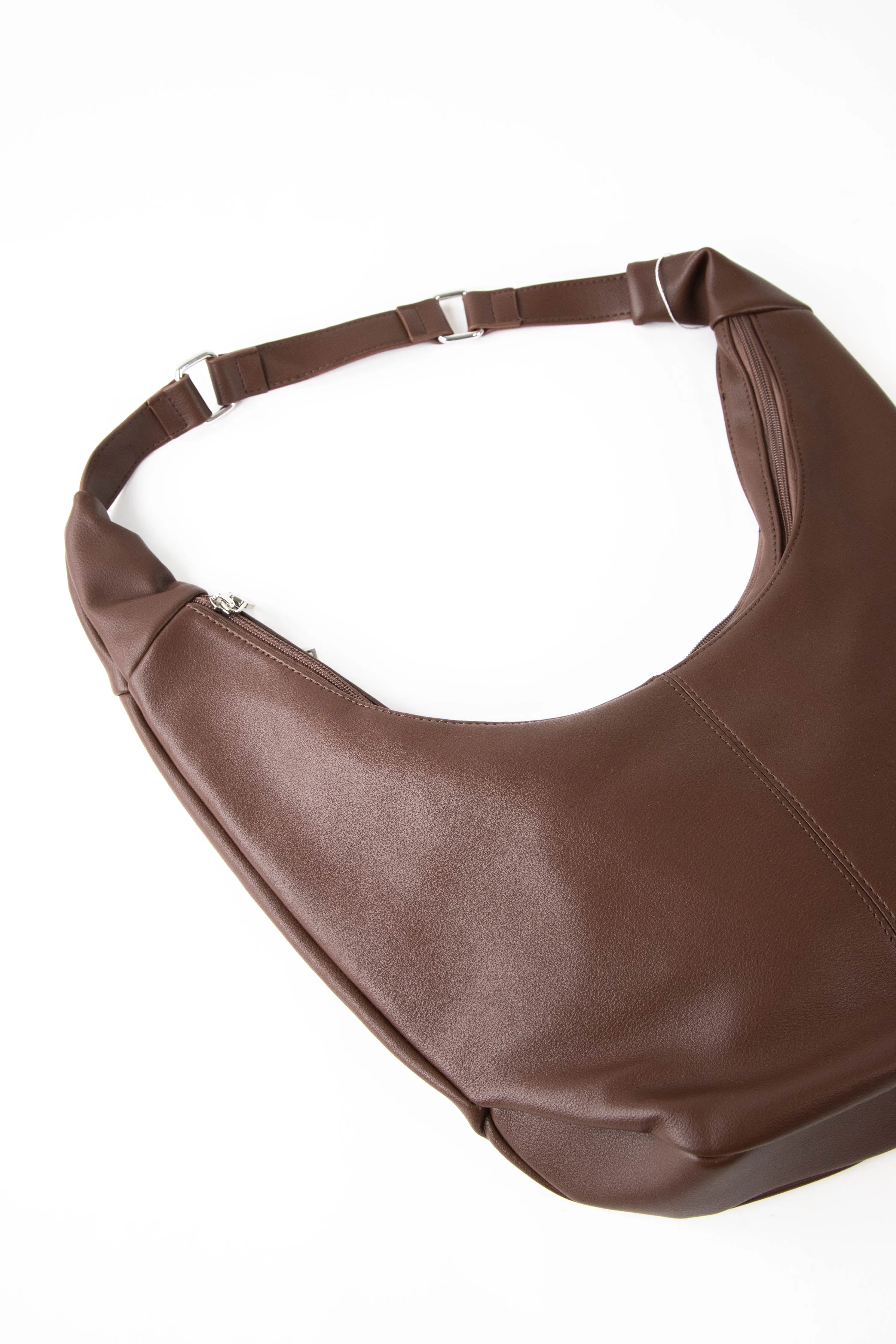 Crescent Shoulder Bag, Brown sold by North & Main Clothing Company product image thumbnail 2