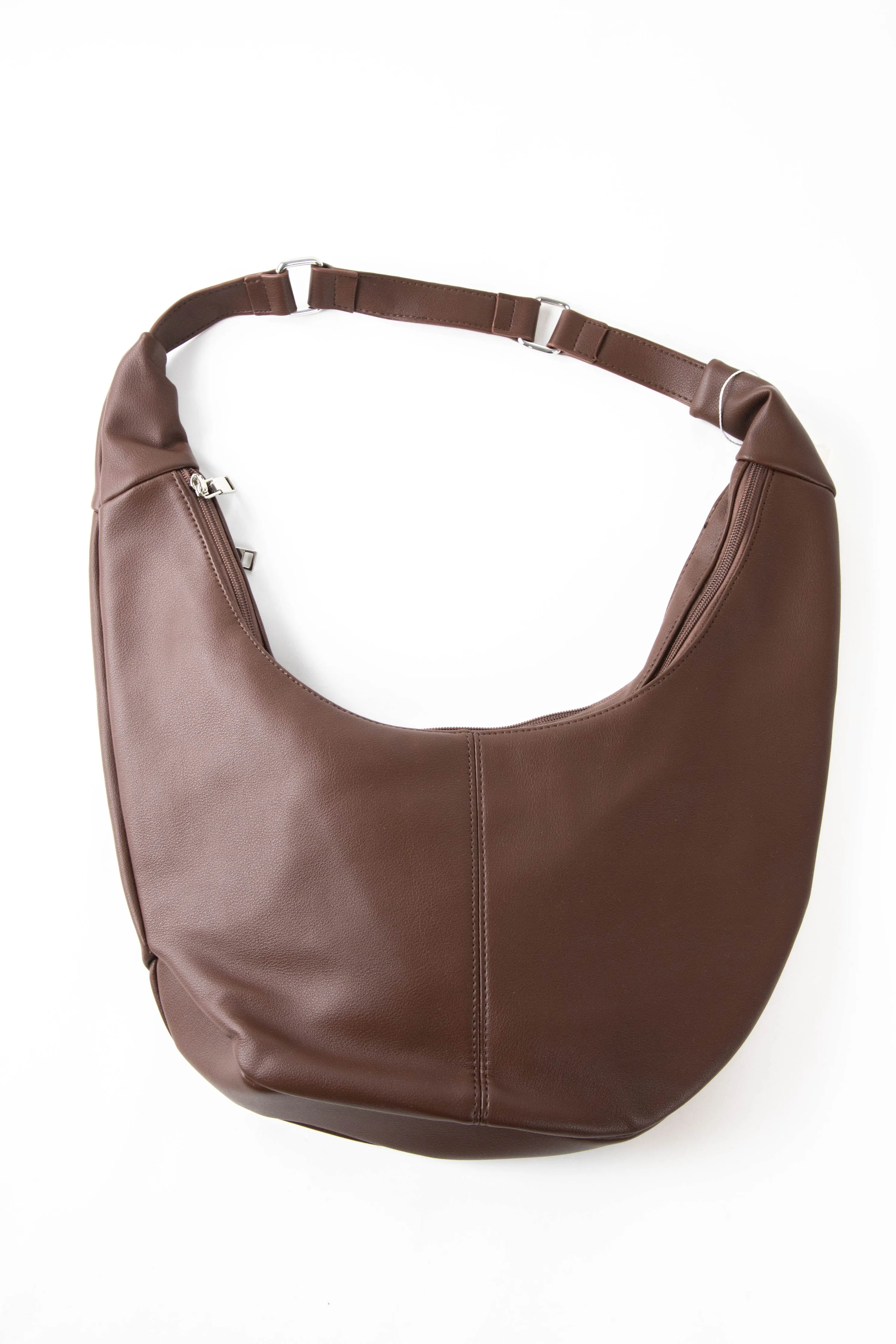 Crescent Shoulder Bag, Brown sold by North & Main Clothing Company