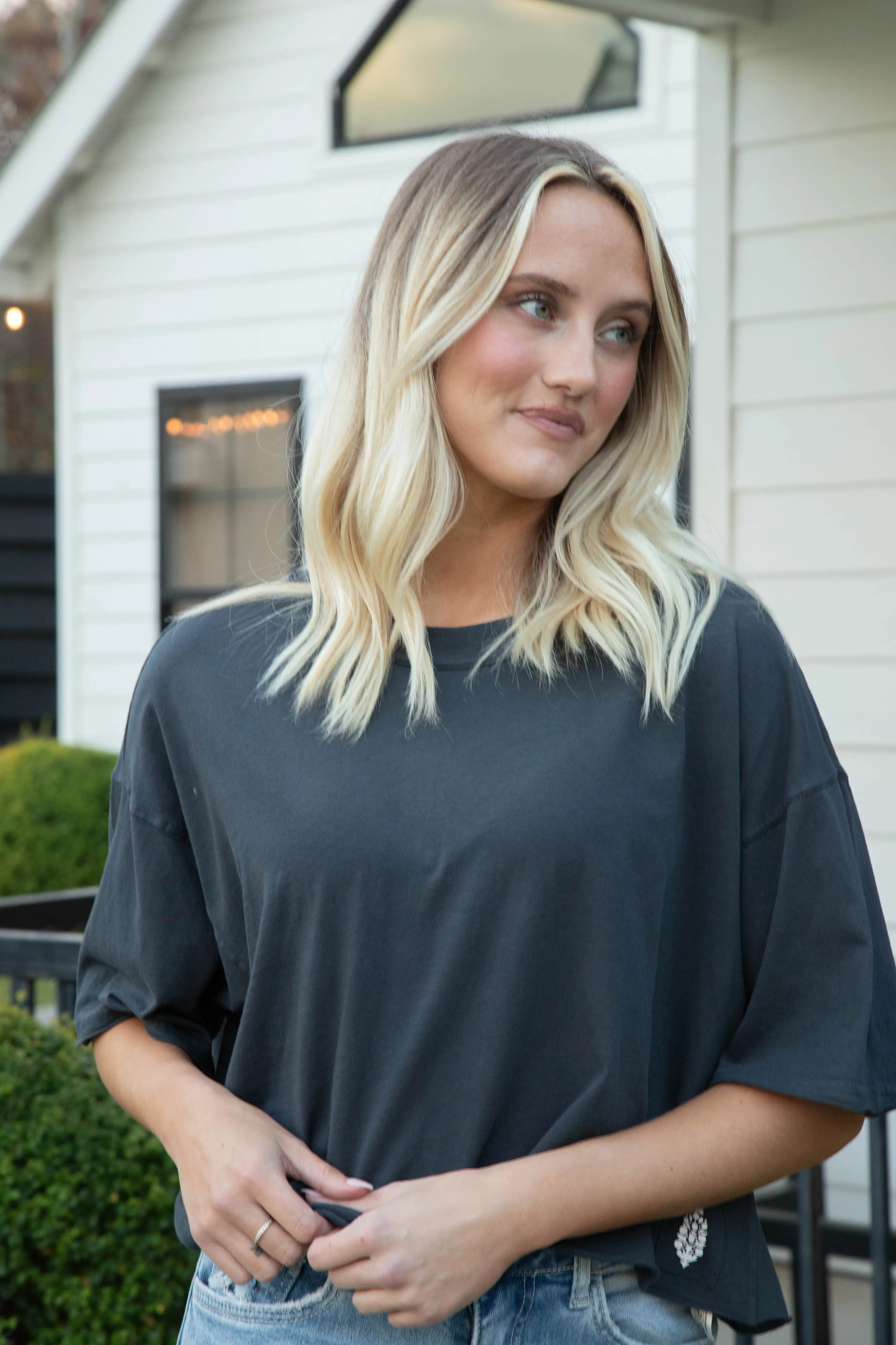 Inspire Tee, Black | Free People sold by North & Main Clothing Company product image thumbnail 3