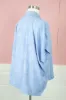Iris Floral Burnout Top, Light Blue | Plus Size sold by North & Main Clothing Company