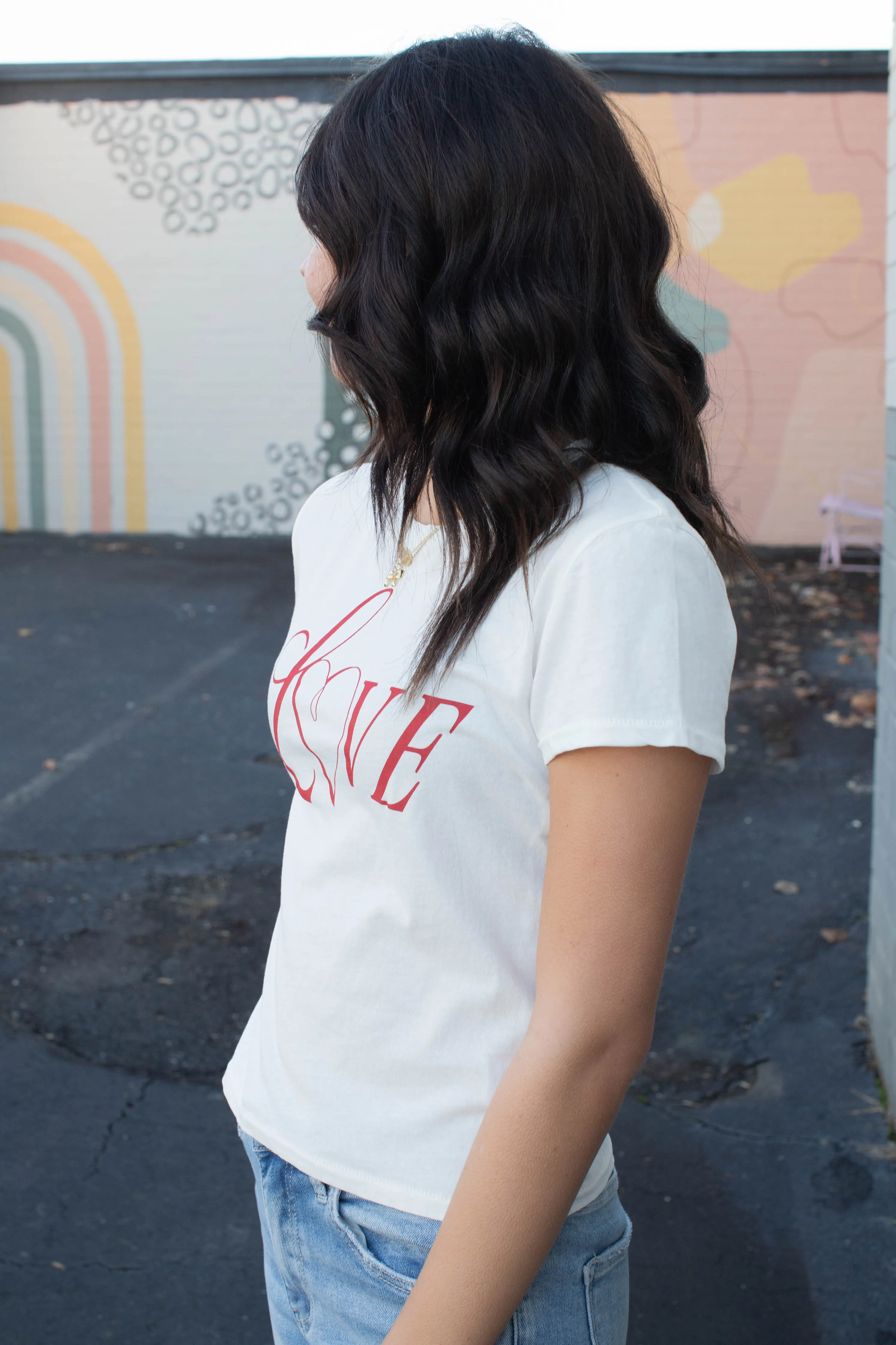 My Heart Tourist Tee, Sea Salt | Z Supply sold by North & Main Clothing Company product image thumbnail 3