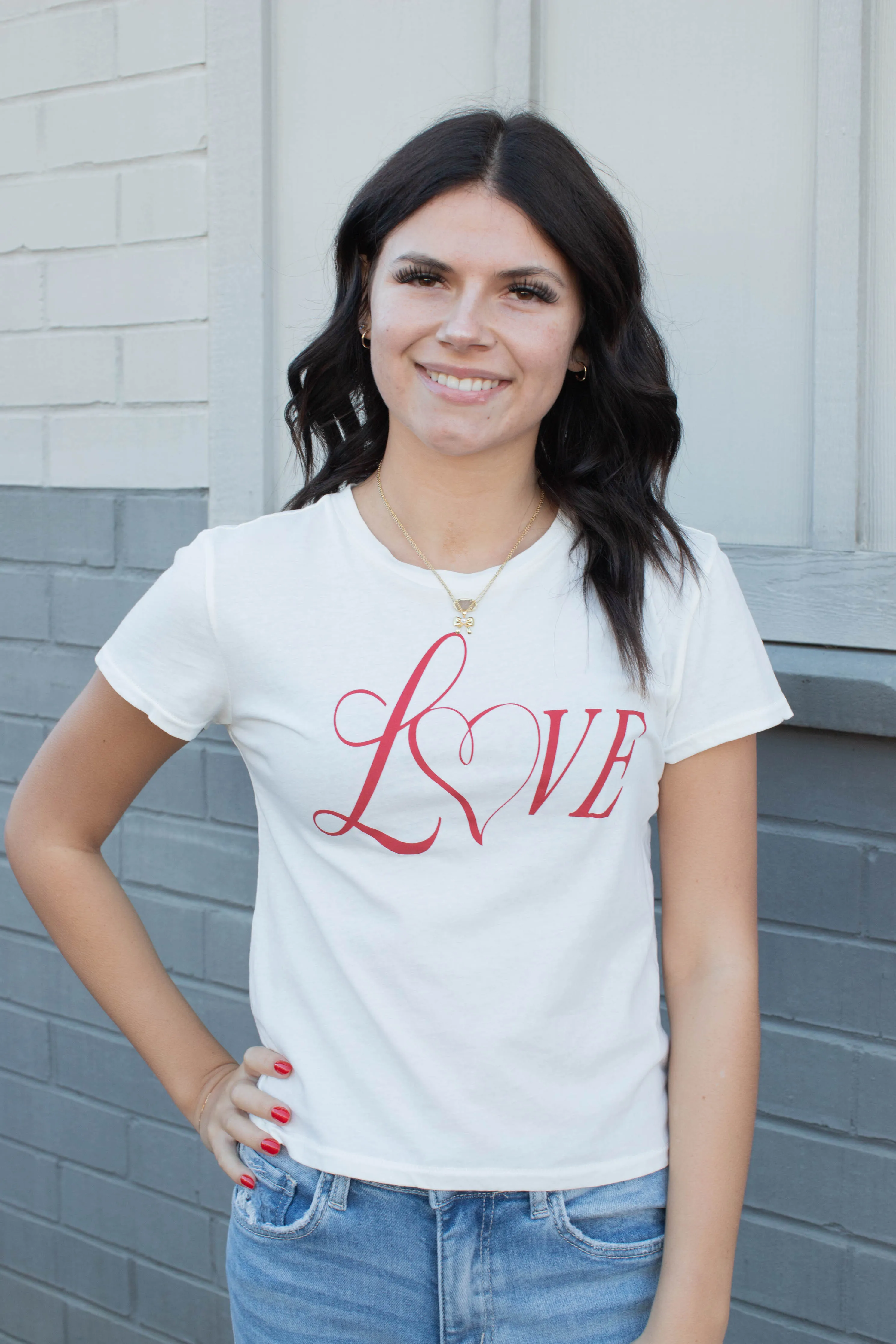 My Heart Tourist Tee, Sea Salt | Z Supply sold by North & Main Clothing Company