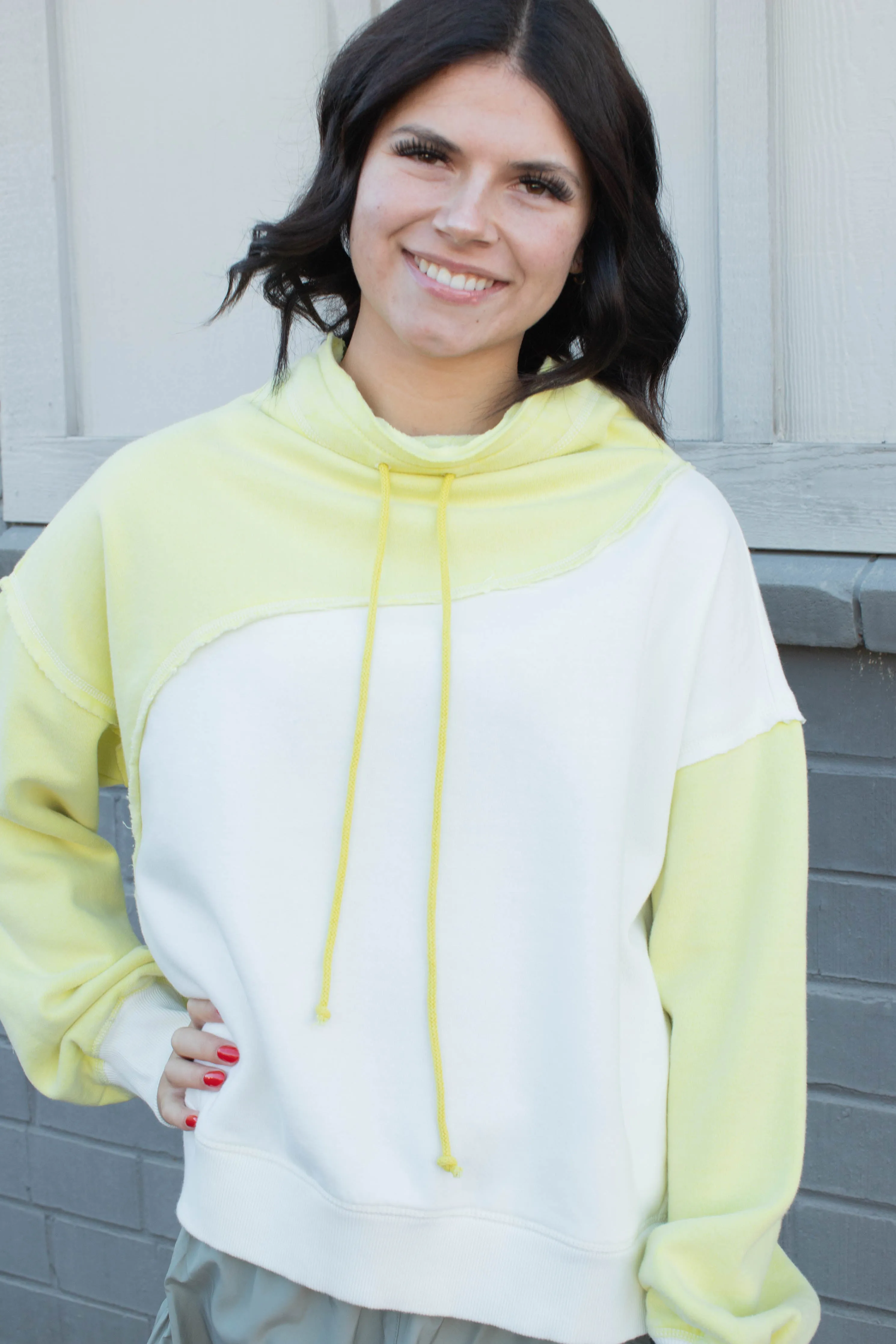 Colorblock Homestretch, Sour Citrus Combo | Free People sold by North & Main Clothing Company product image thumbnail 5