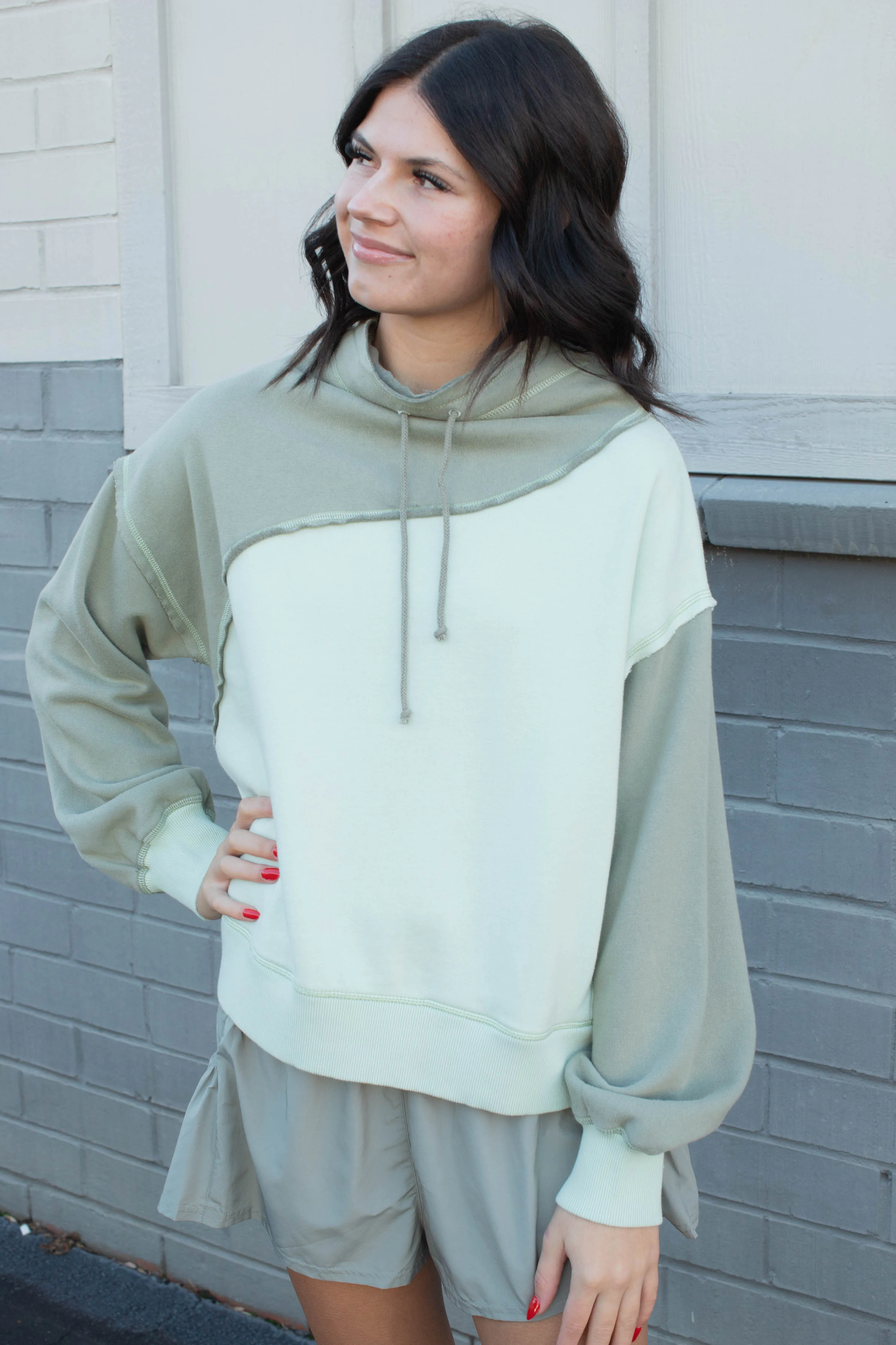 Colorblock Homestretch, Sage Stone Combo | Free People sold by North & Main Clothing Company
