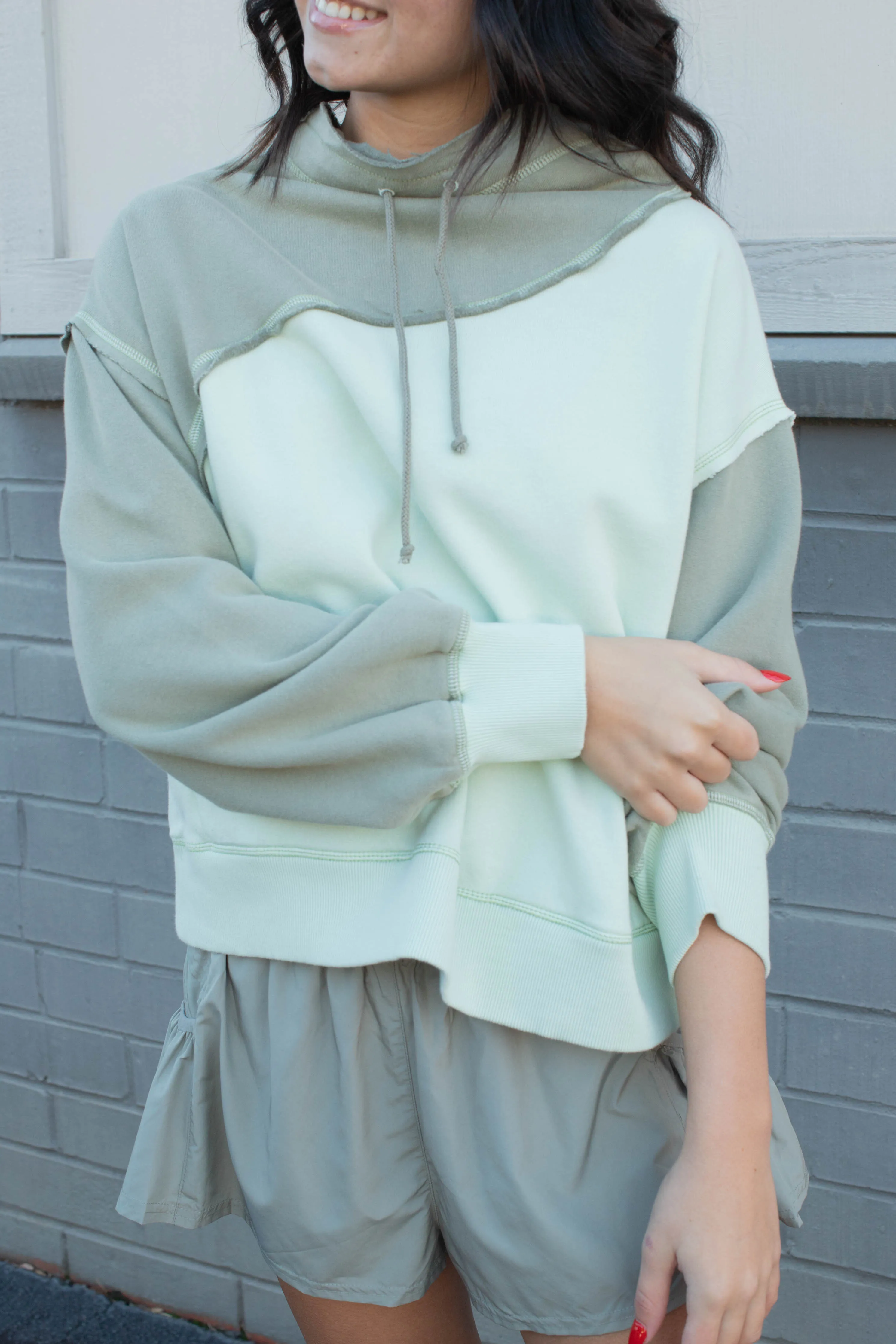 Colorblock Homestretch, Sage Stone Combo | Free People sold by North & Main Clothing Company product image thumbnail 3