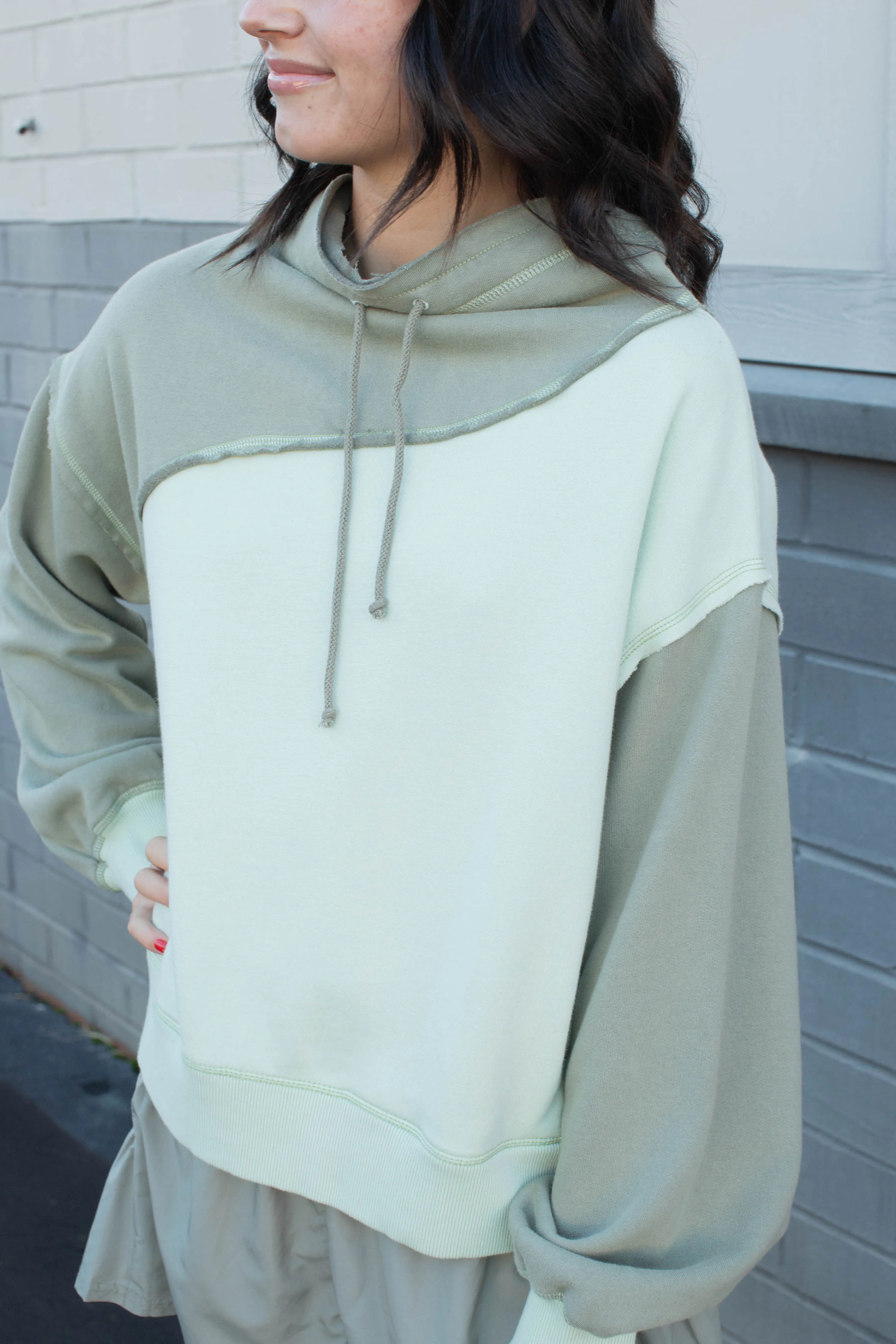 Colorblock Homestretch, Sage Stone Combo | Free People sold by North & Main Clothing Company product image thumbnail 5