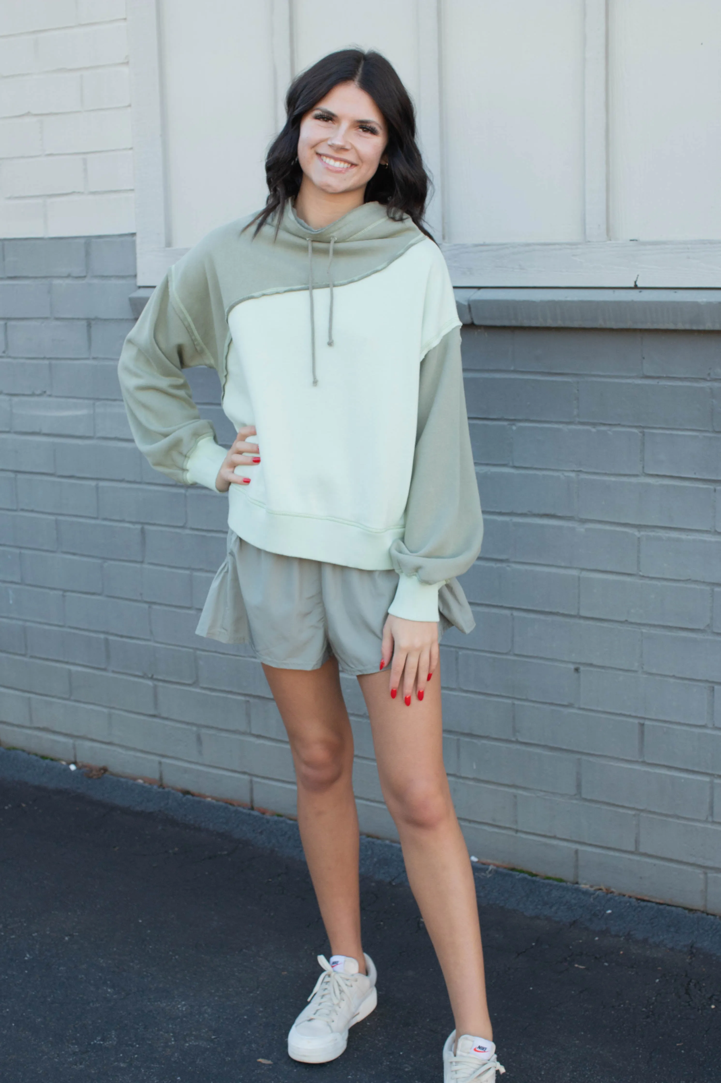 Colorblock Homestretch, Sage Stone Combo | Free People sold by North & Main Clothing Company product image thumbnail 4